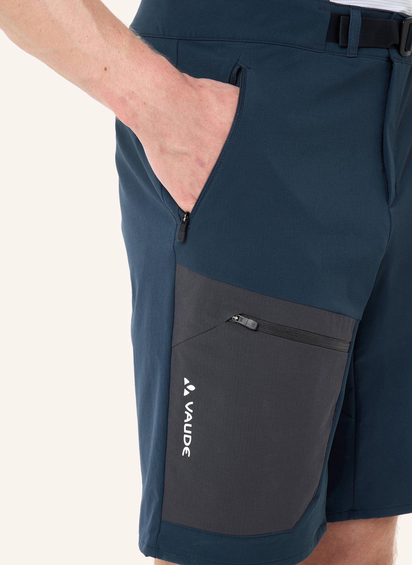 VAUDE Softshell-Hose BADILE II: BLAU