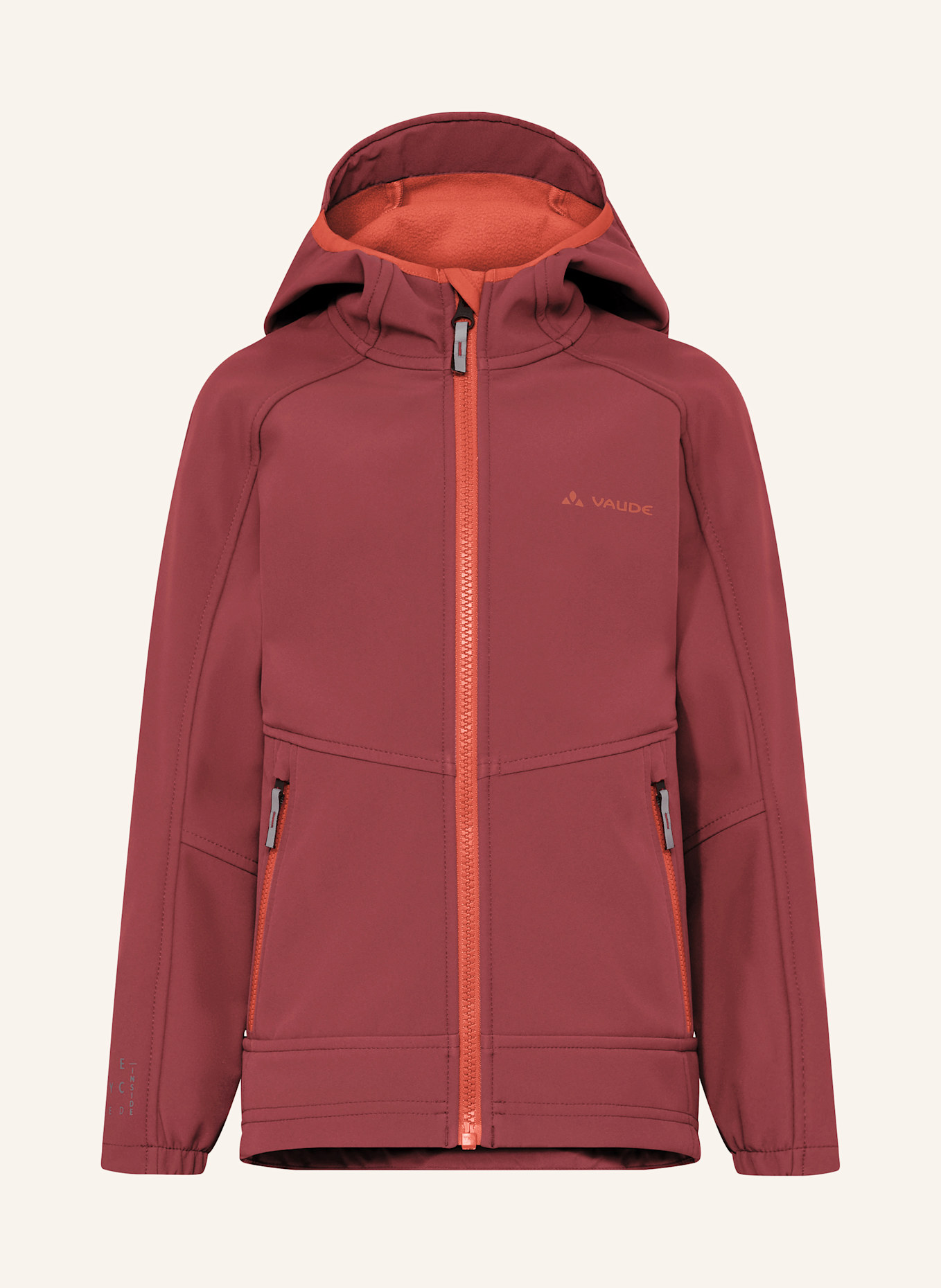 VAUDE Softshell-Jacke KIDS RONDANE JACKET IV: ROT