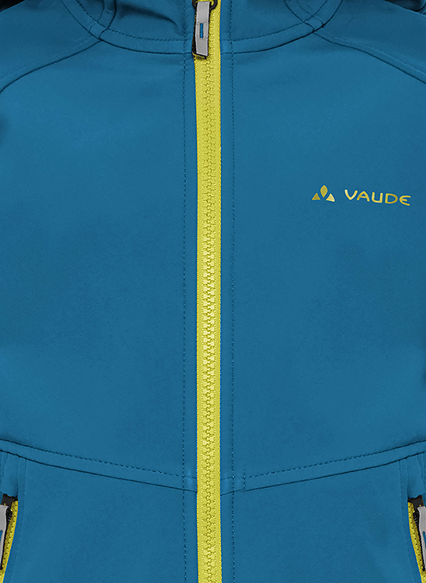 VAUDE Softshell-Jacke KIDS RONDANE JACKET IV: BLAU