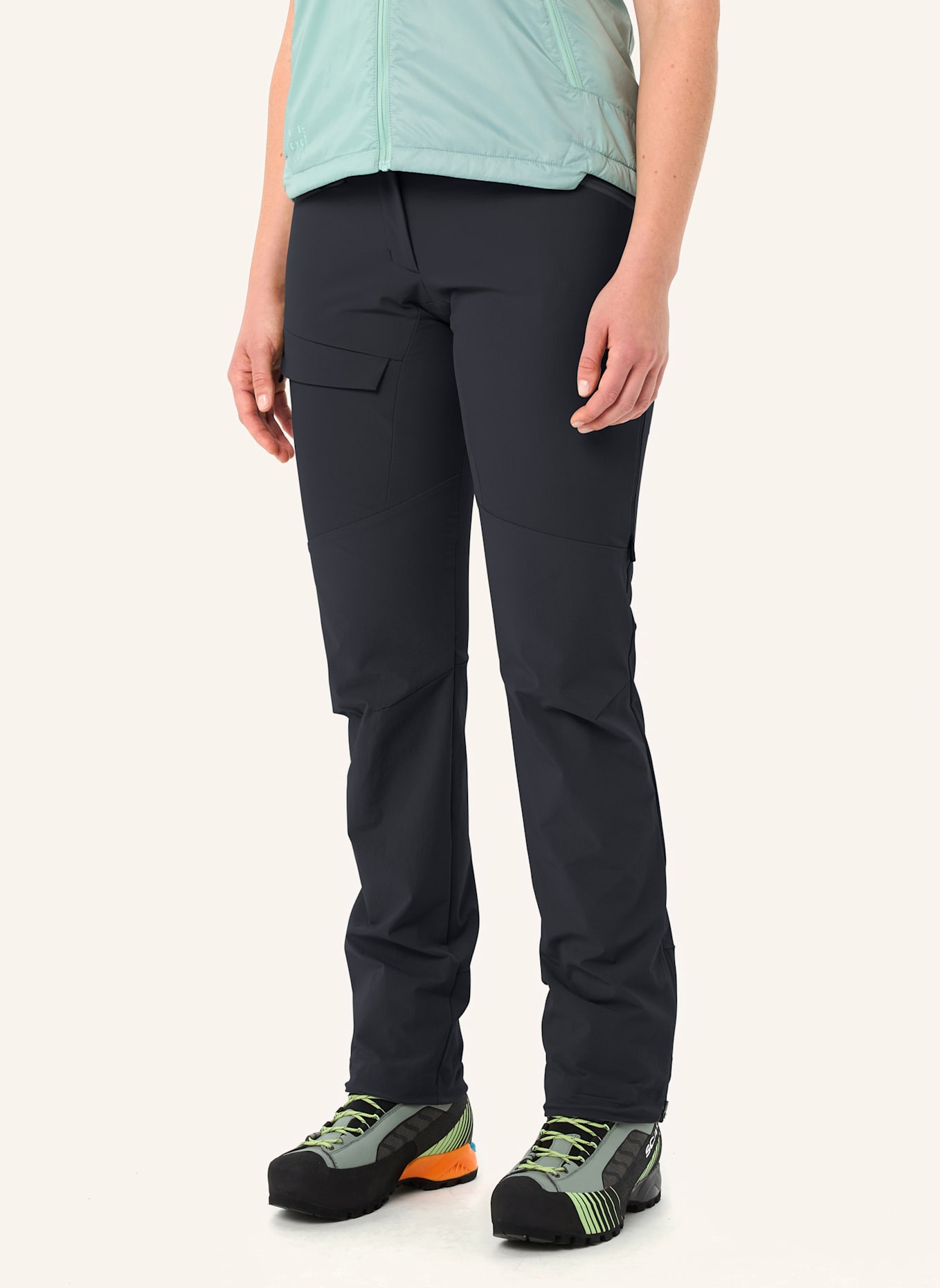 VAUDE Outdoor-Hose W CROZ PANTS III: SCHWARZ