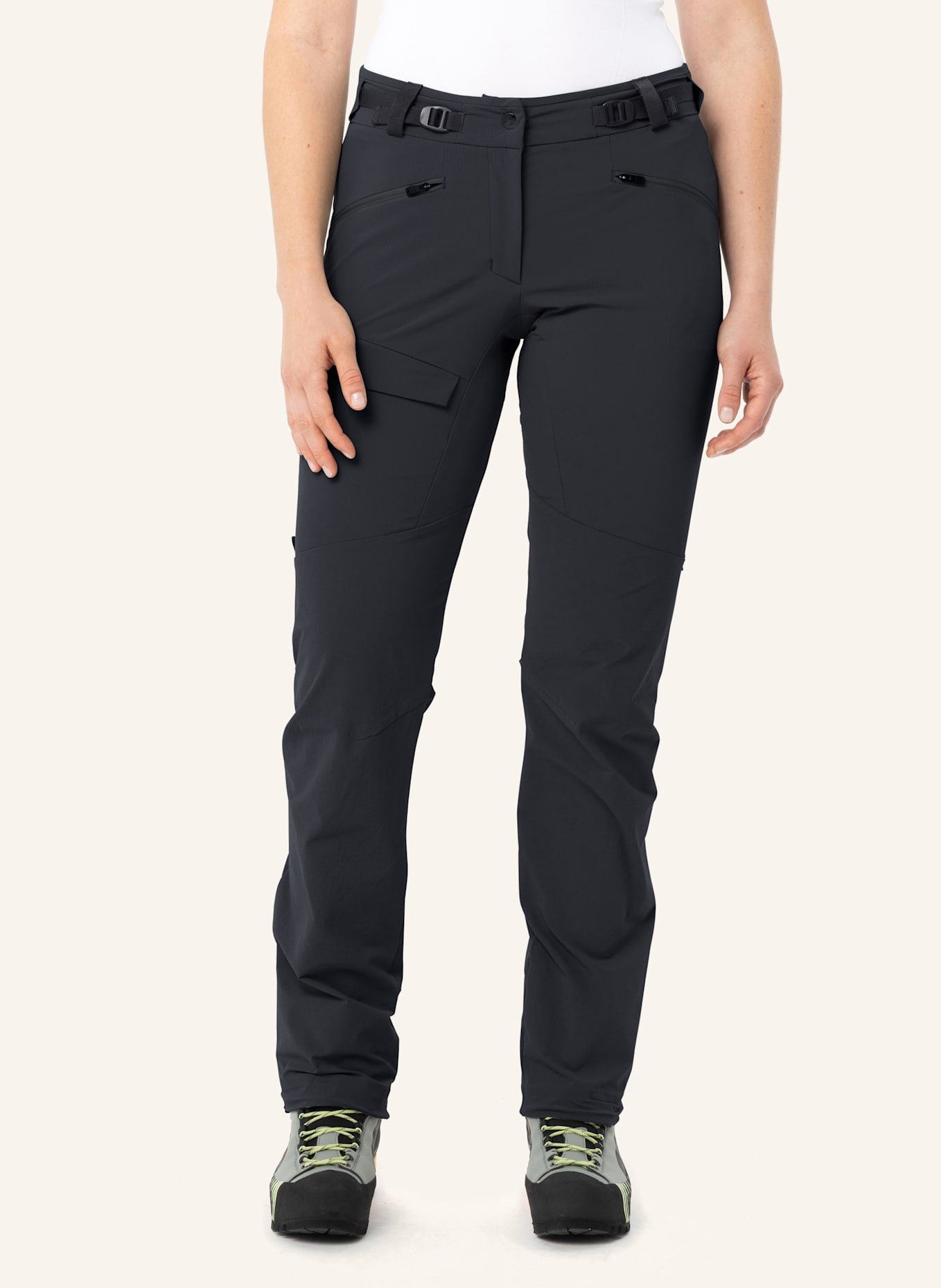 VAUDE Outdoor-Hose W CROZ PANTS III: SCHWARZ
