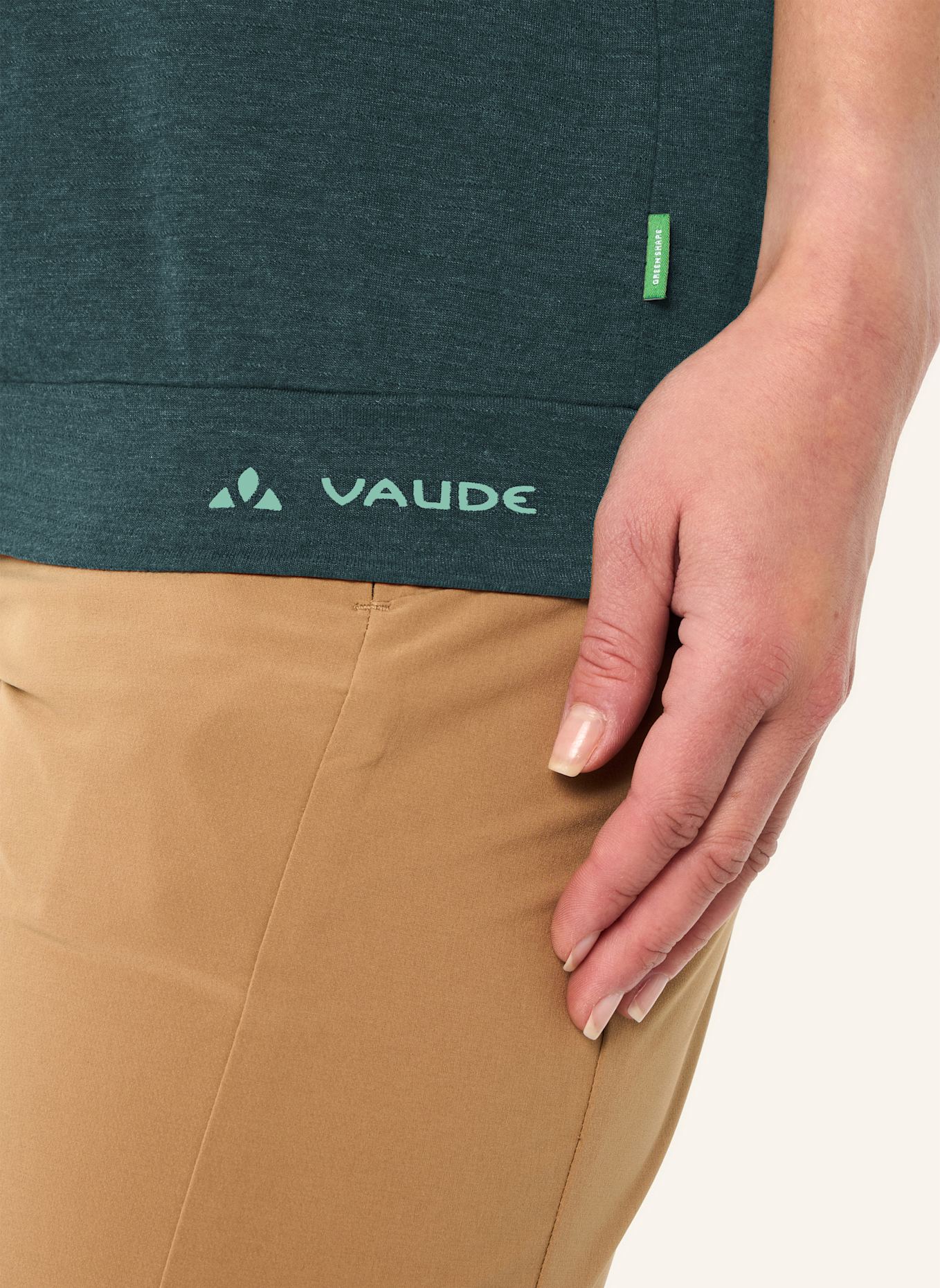 VAUDE T-Shirt SKOMER III: GRÜN