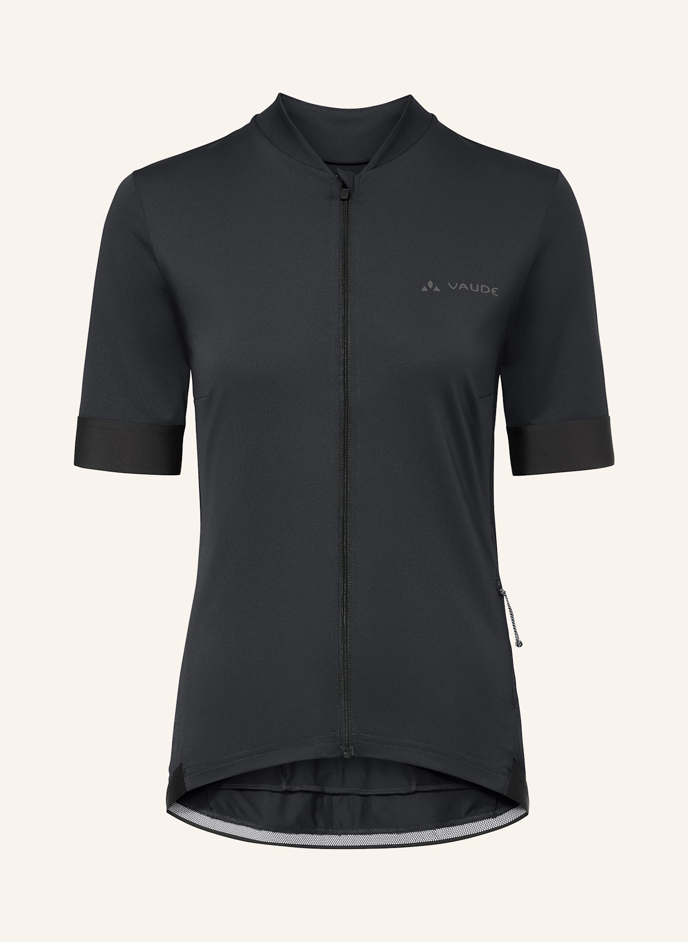 VAUDE Radtrikot W KURO FZ TRICOT II: SCHWARZ