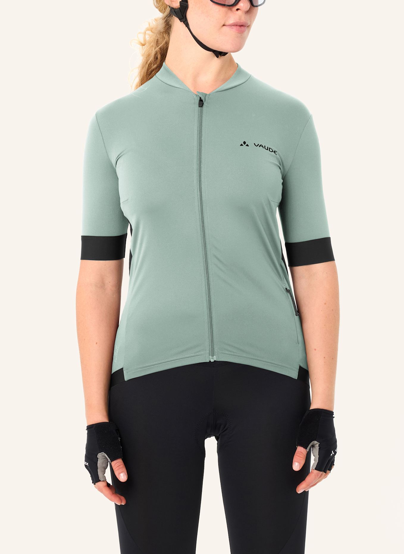 VAUDE Radtrikot W KURO FZ TRICOT II: GRÜN