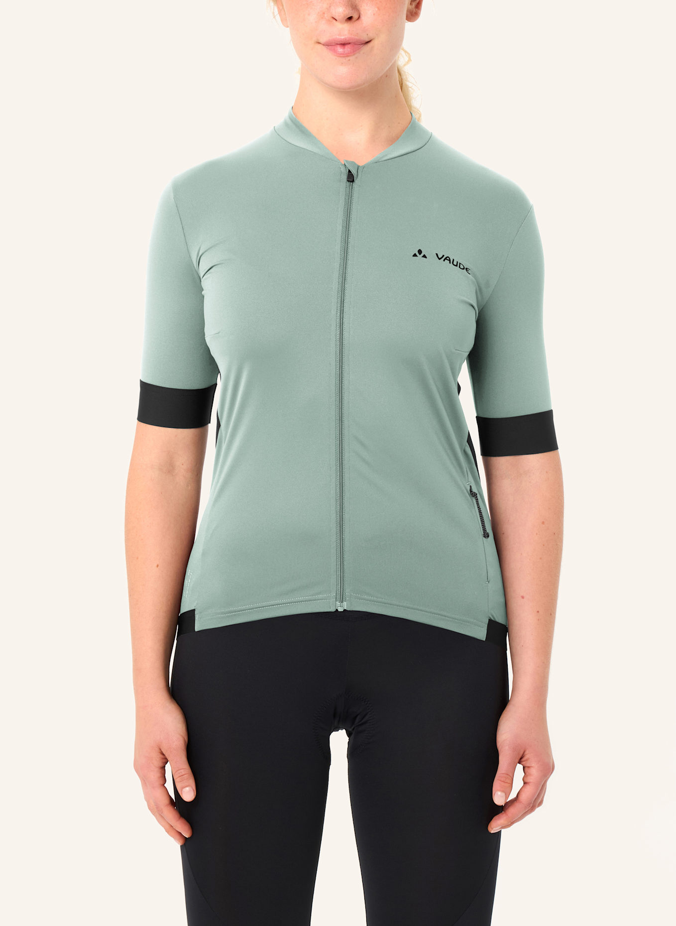 VAUDE Radtrikot W KURO FZ TRICOT II: GRÜN