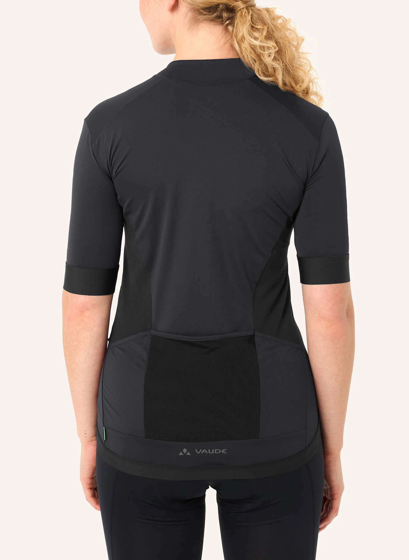 VAUDE Radtrikot W KURO FZ TRICOT II: SCHWARZ