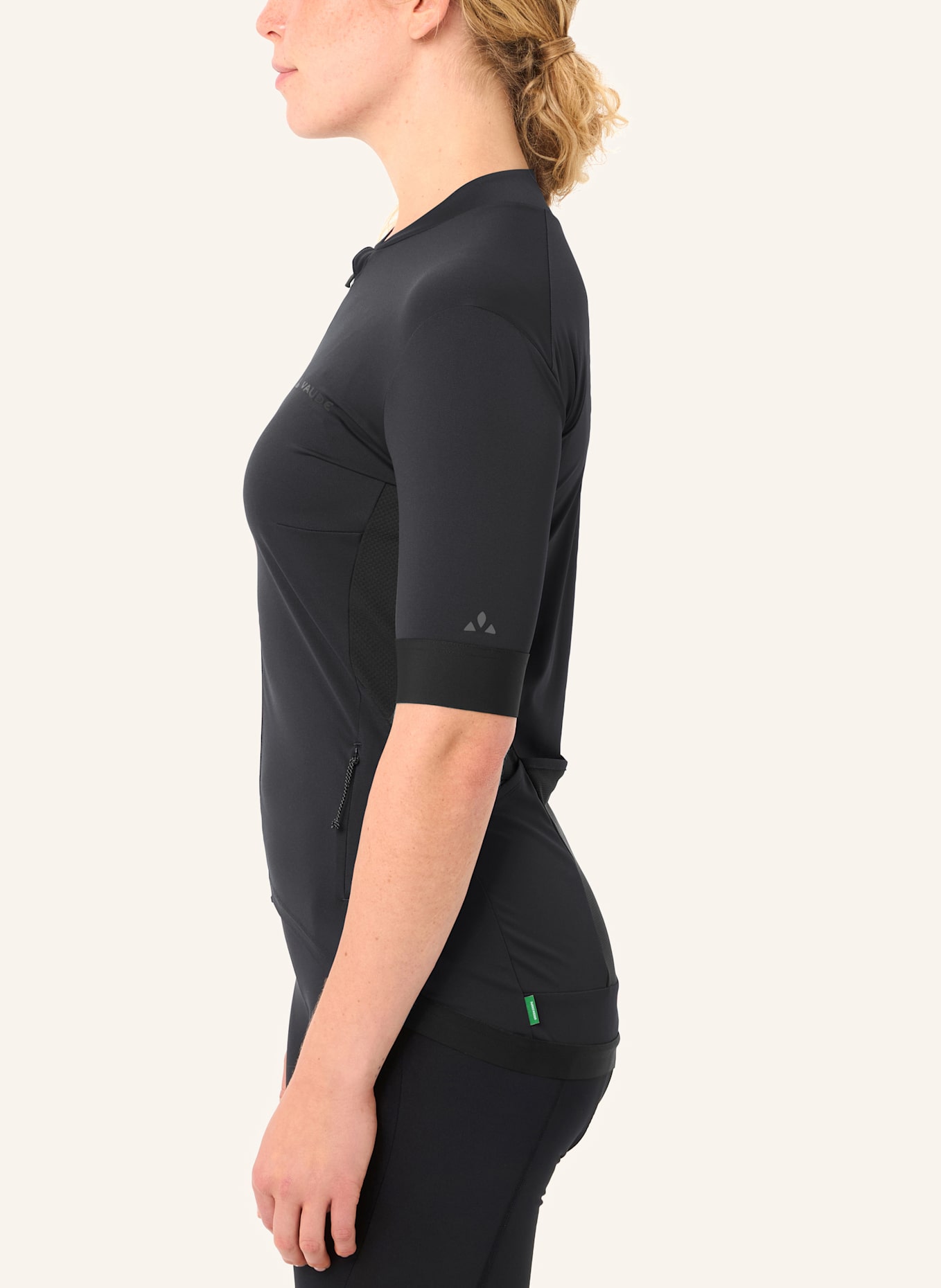 VAUDE Radtrikot W KURO FZ TRICOT II: SCHWARZ