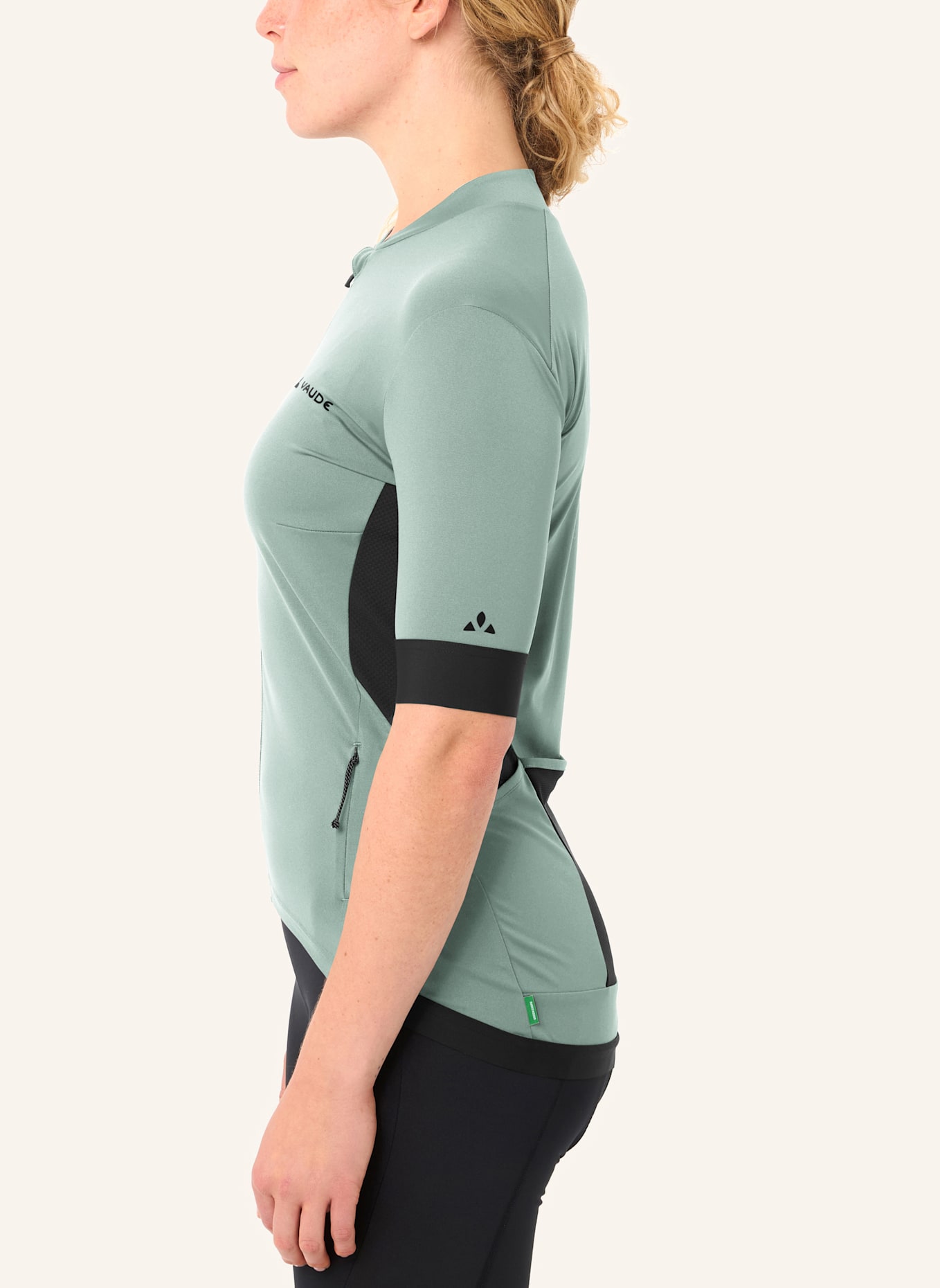 VAUDE Radtrikot W KURO FZ TRICOT II: GRÜN