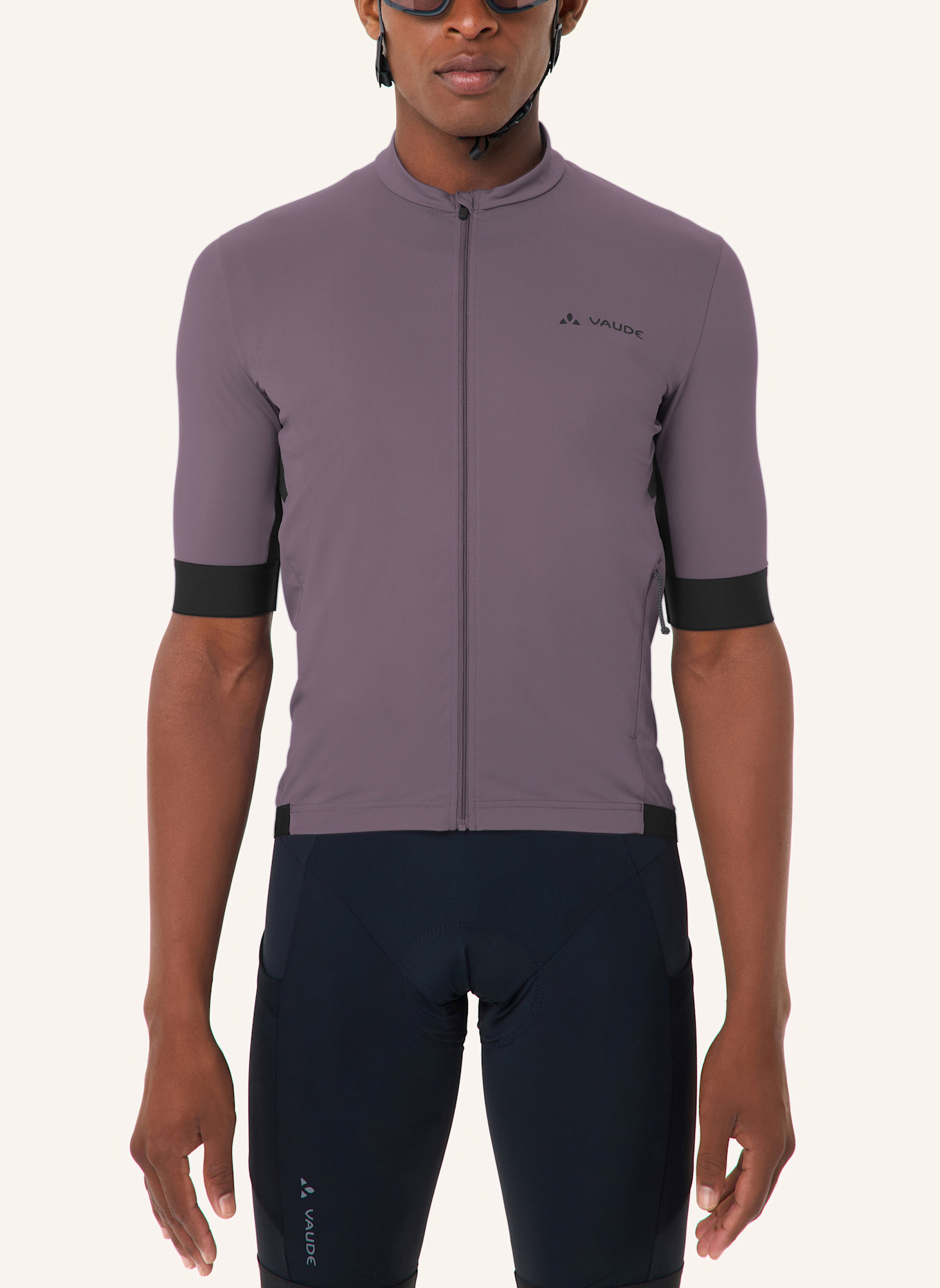 VAUDE Radtrikot M KURO FZ TRICOT II: LILA