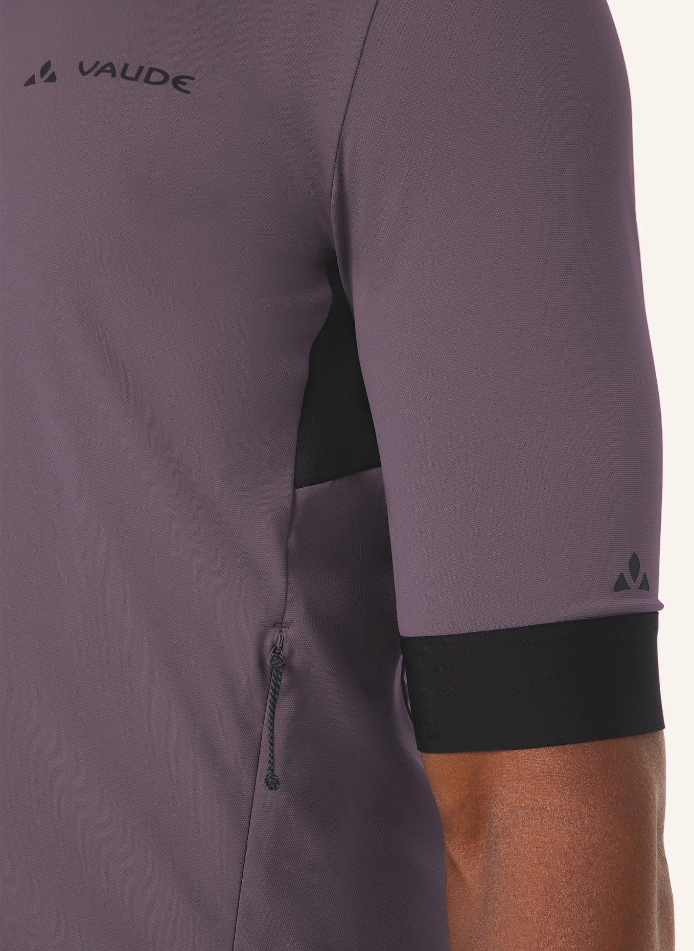 VAUDE Radtrikot M KURO FZ TRICOT II: LILA