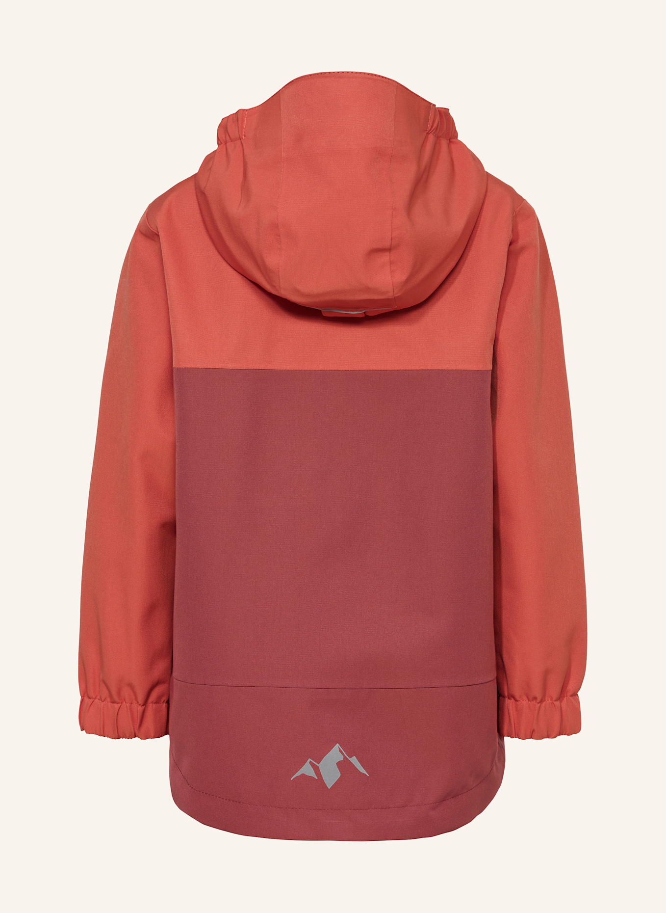 VAUDE Hardshell-Jacke KIDS CAPREA RAIN JACKET: ROT