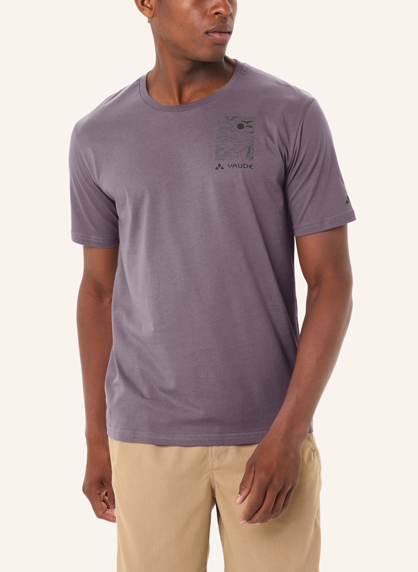 VAUDE Funktionsshirt M SPIRIT T-SHIRT II: LILA