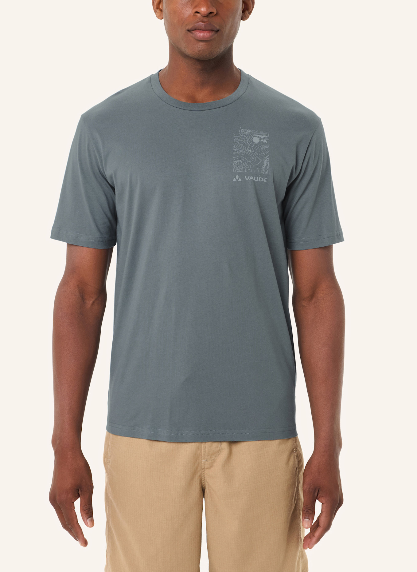 VAUDE Funktionsshirt M SPIRIT T-SHIRT II: GRAU