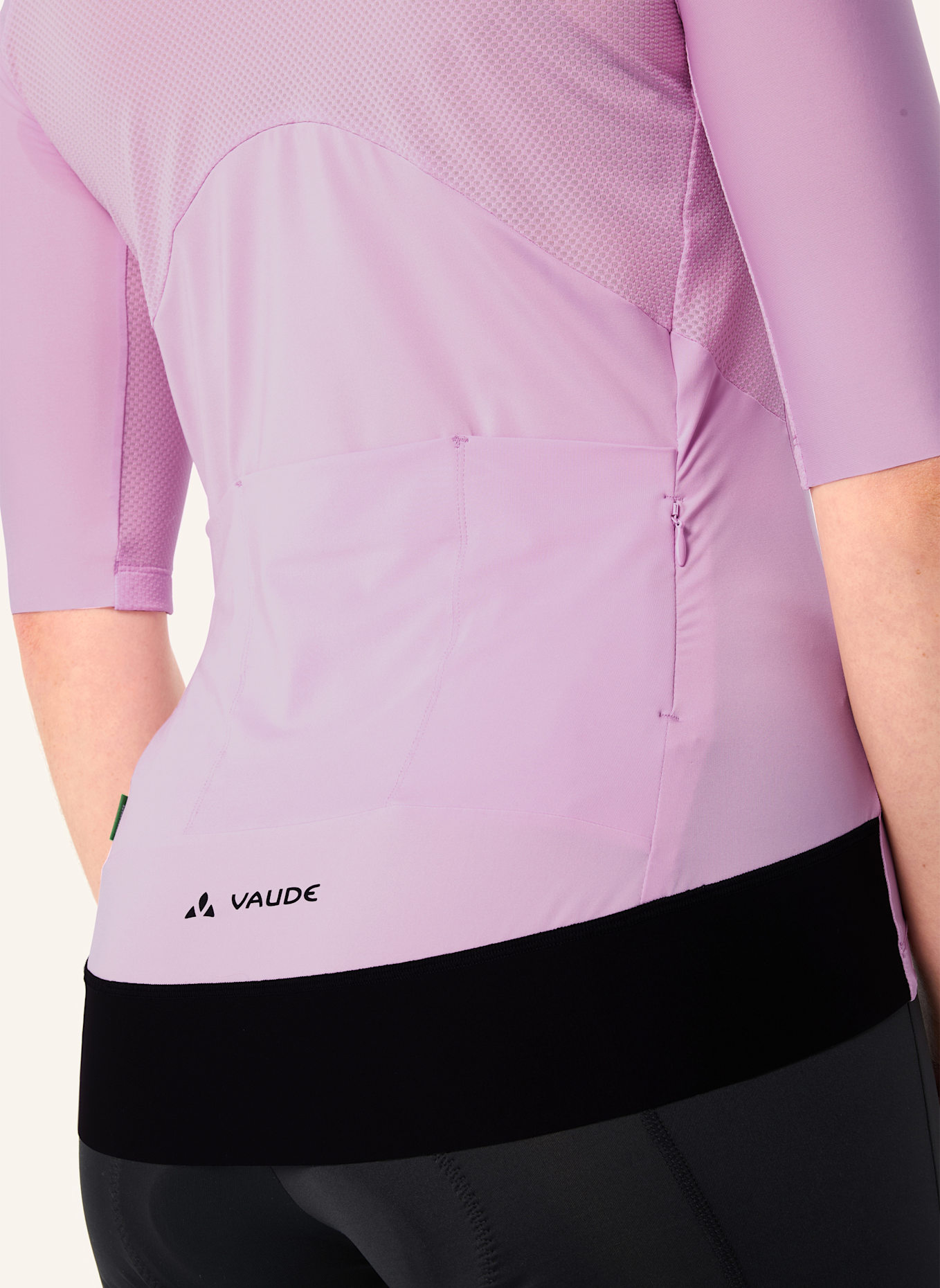VAUDE Radtrikot W FURKA FZ TRICOT III: HELLLILA/ HELLROSA