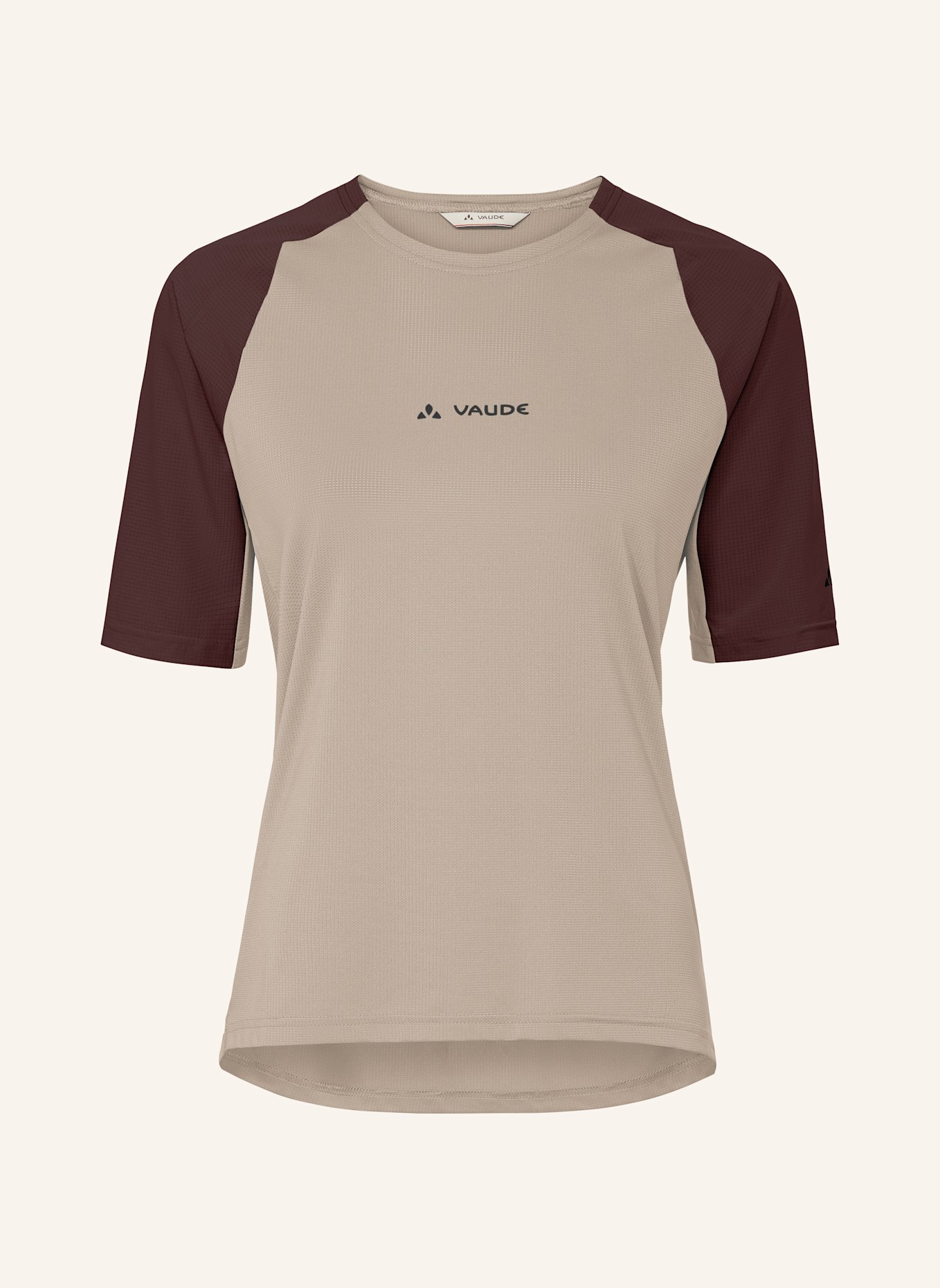 VAUDE Radshirt W KURO SHIRT II: BEIGE