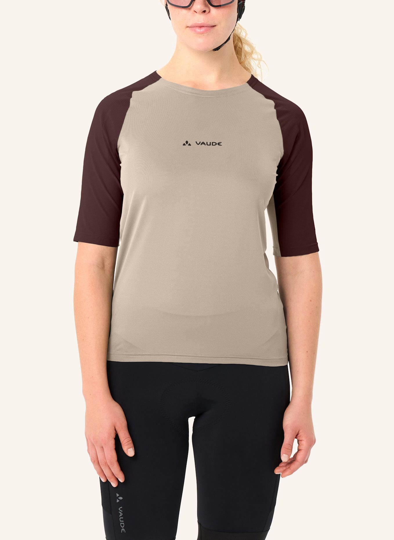 VAUDE Radshirt W KURO SHIRT II: BEIGE