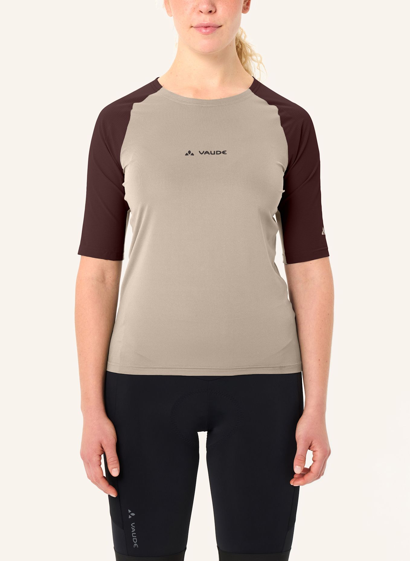 VAUDE Radshirt W KURO SHIRT II: BEIGE