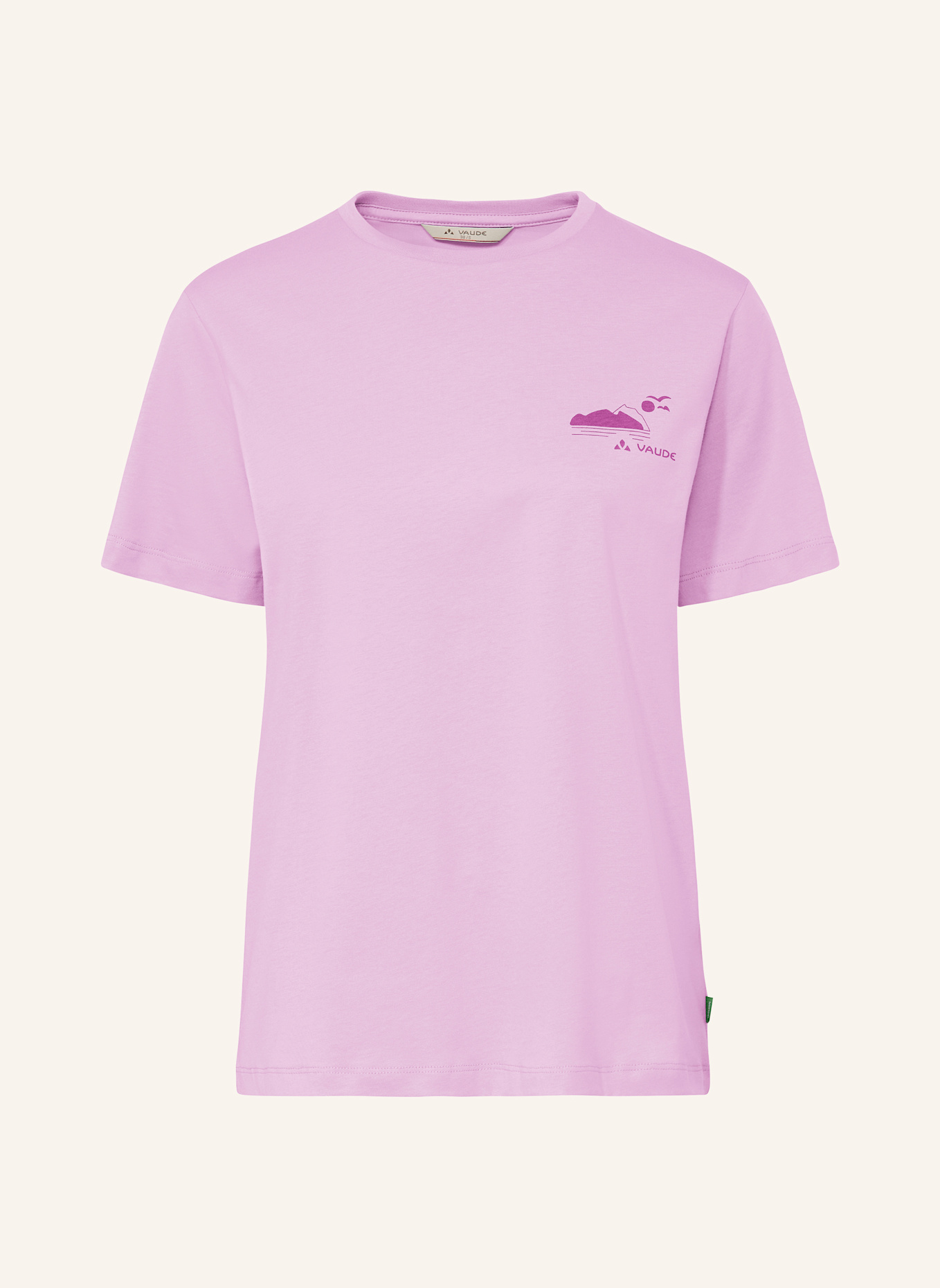 VAUDE Funktionsshirt W SPIRIT T-SHIRT II: HELLLILA/ HELLROSA