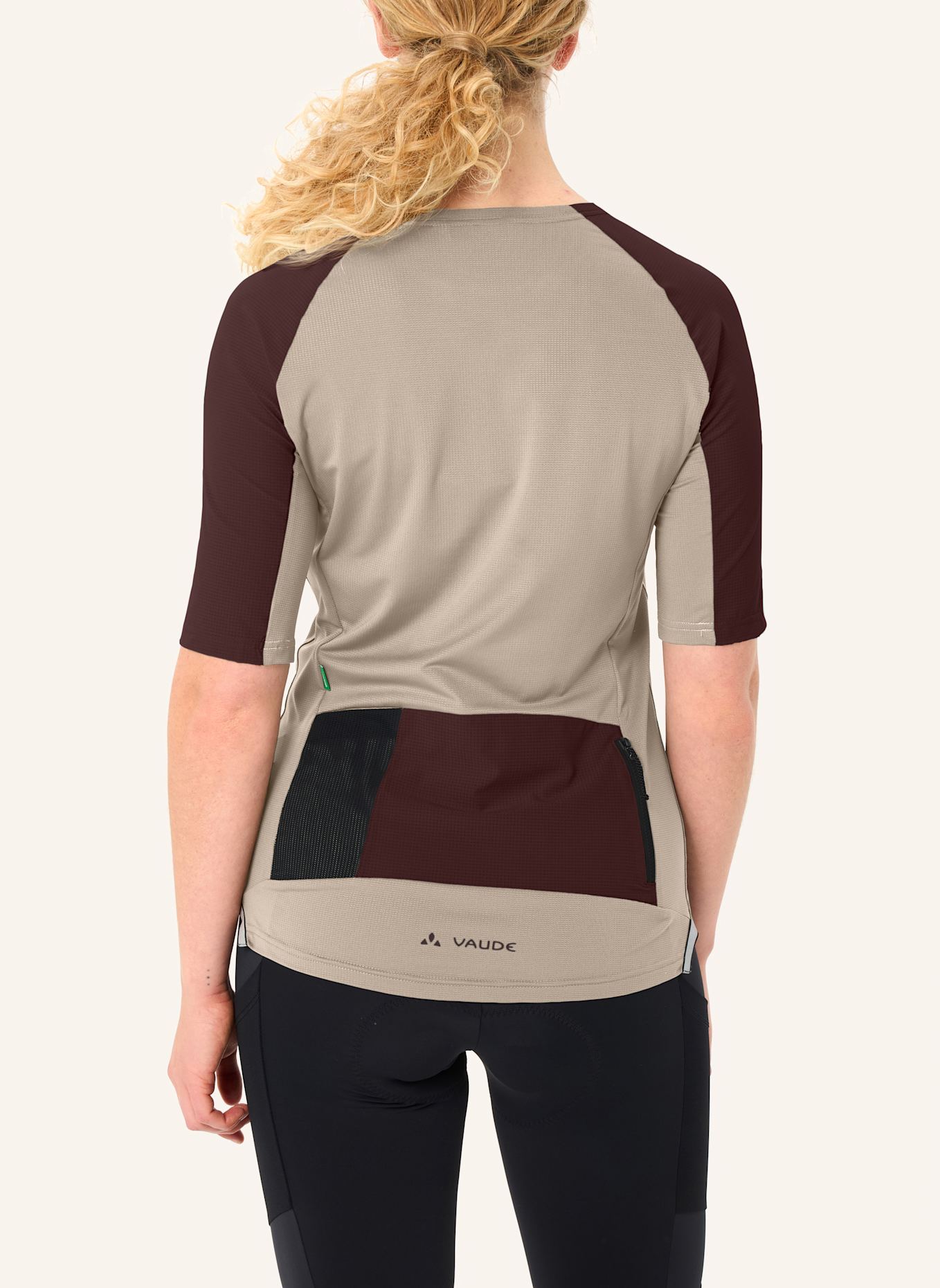 VAUDE Radshirt W KURO SHIRT II: BEIGE