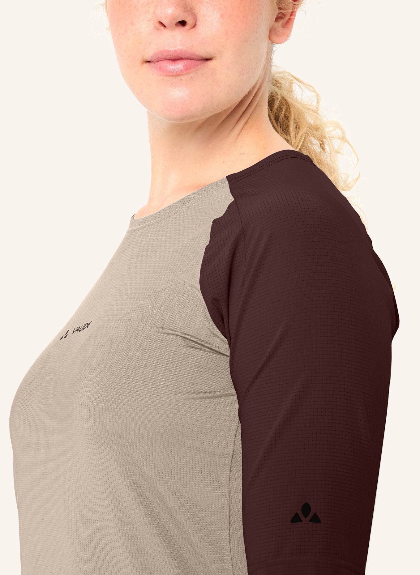 VAUDE Radshirt W KURO SHIRT II: BEIGE