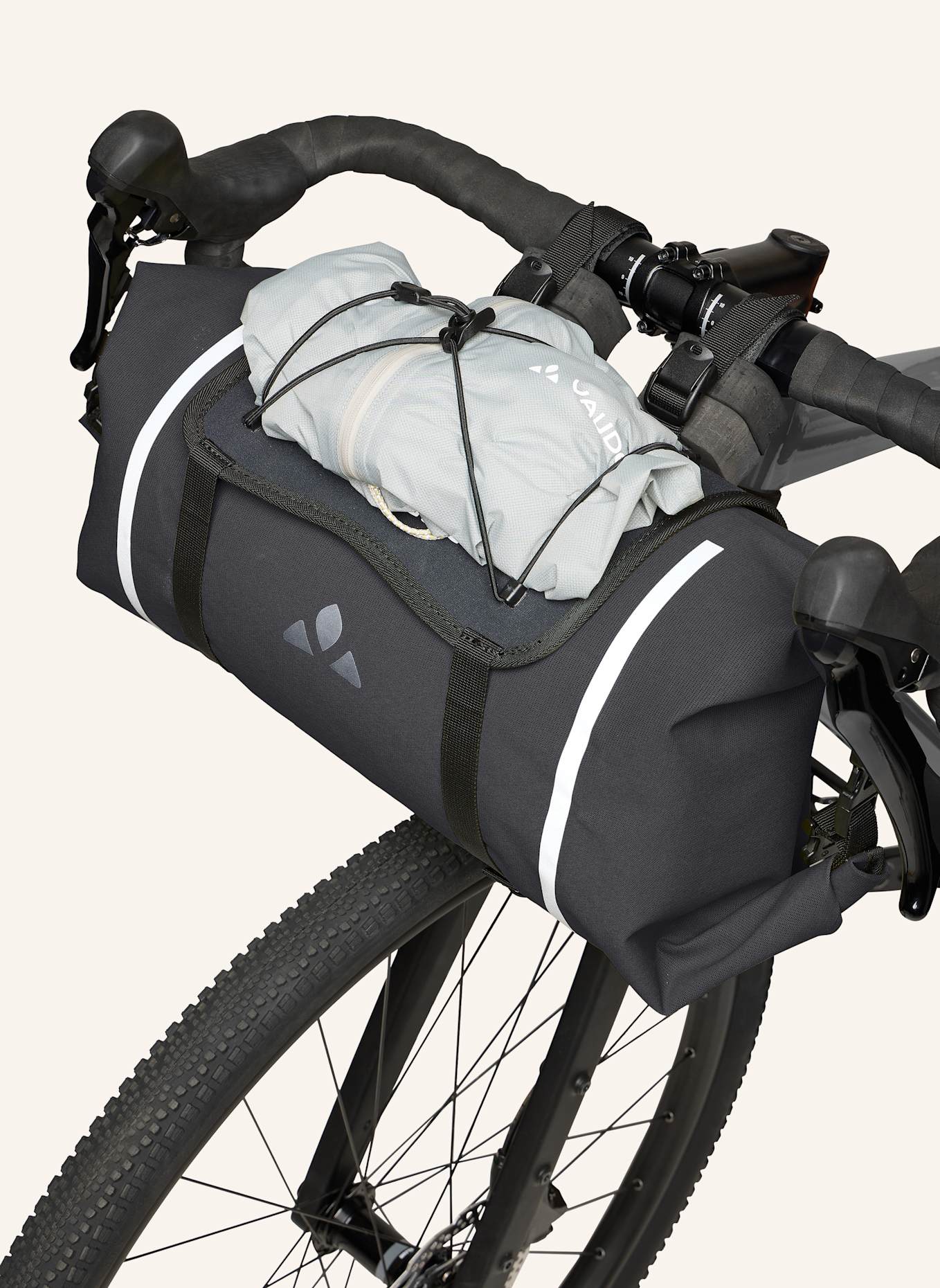 VAUDE Lenkertasche TRAILFRONT CAGE: SCHWARZ