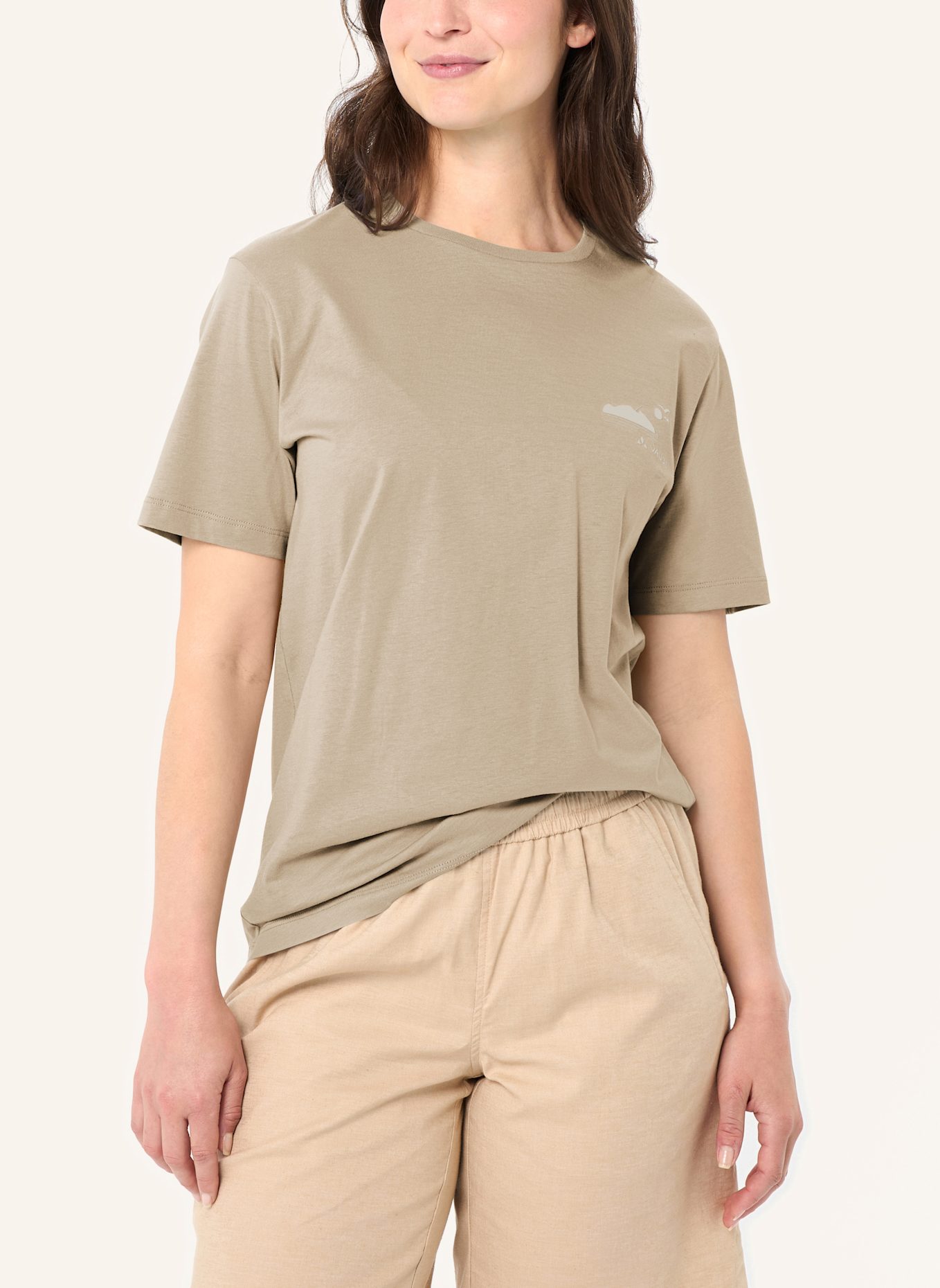 VAUDE Funktionsshirt W SPIRIT T-SHIRT II: BEIGE