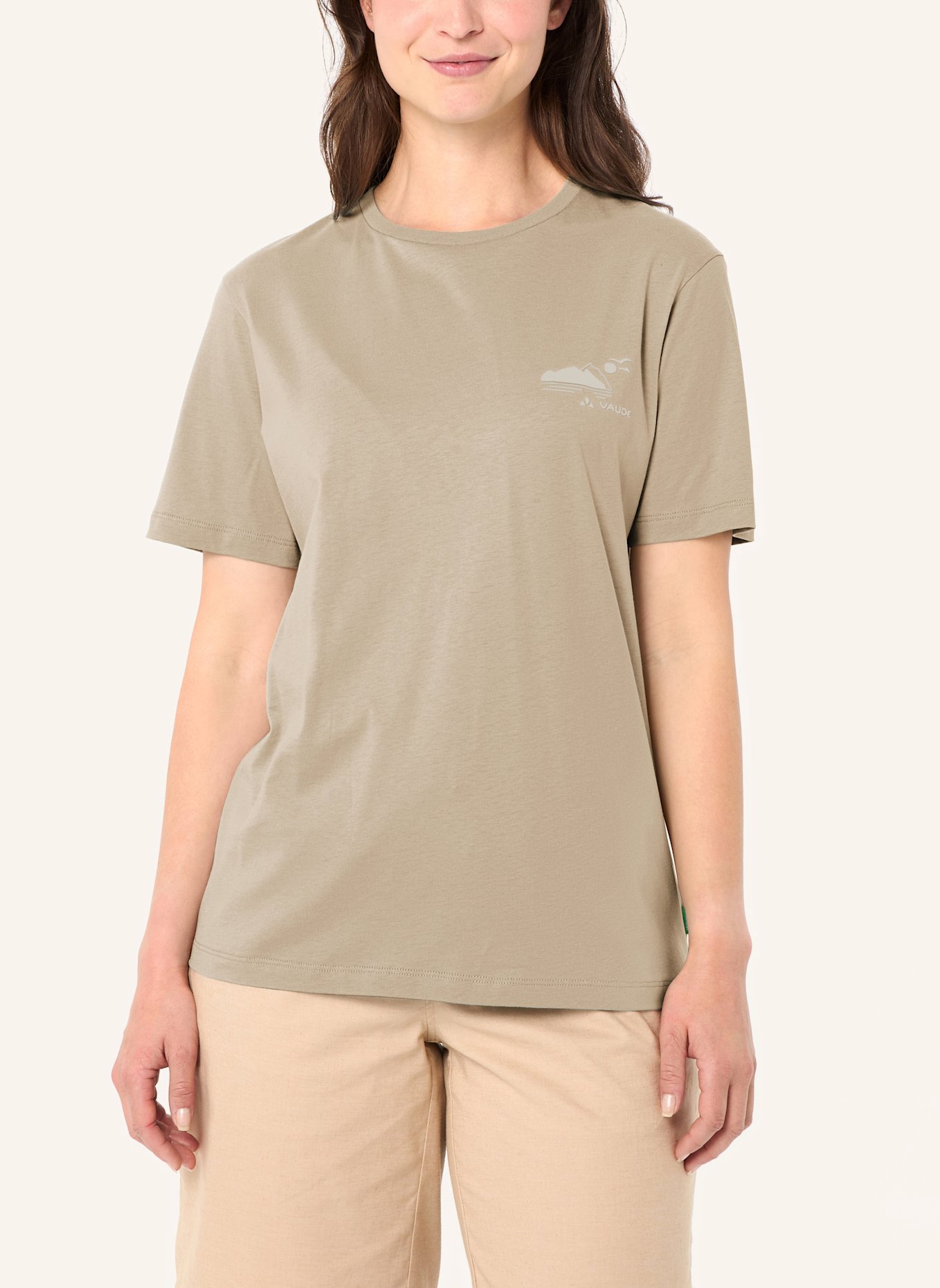 VAUDE Funktionsshirt W SPIRIT T-SHIRT II: BEIGE