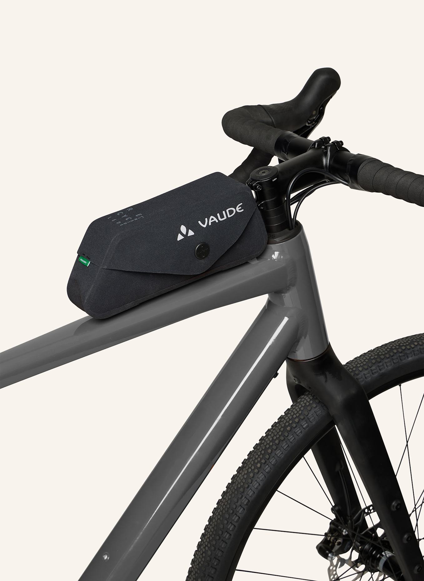 VAUDE Rahmentasche TRAILTOP TUBE: SCHWARZ