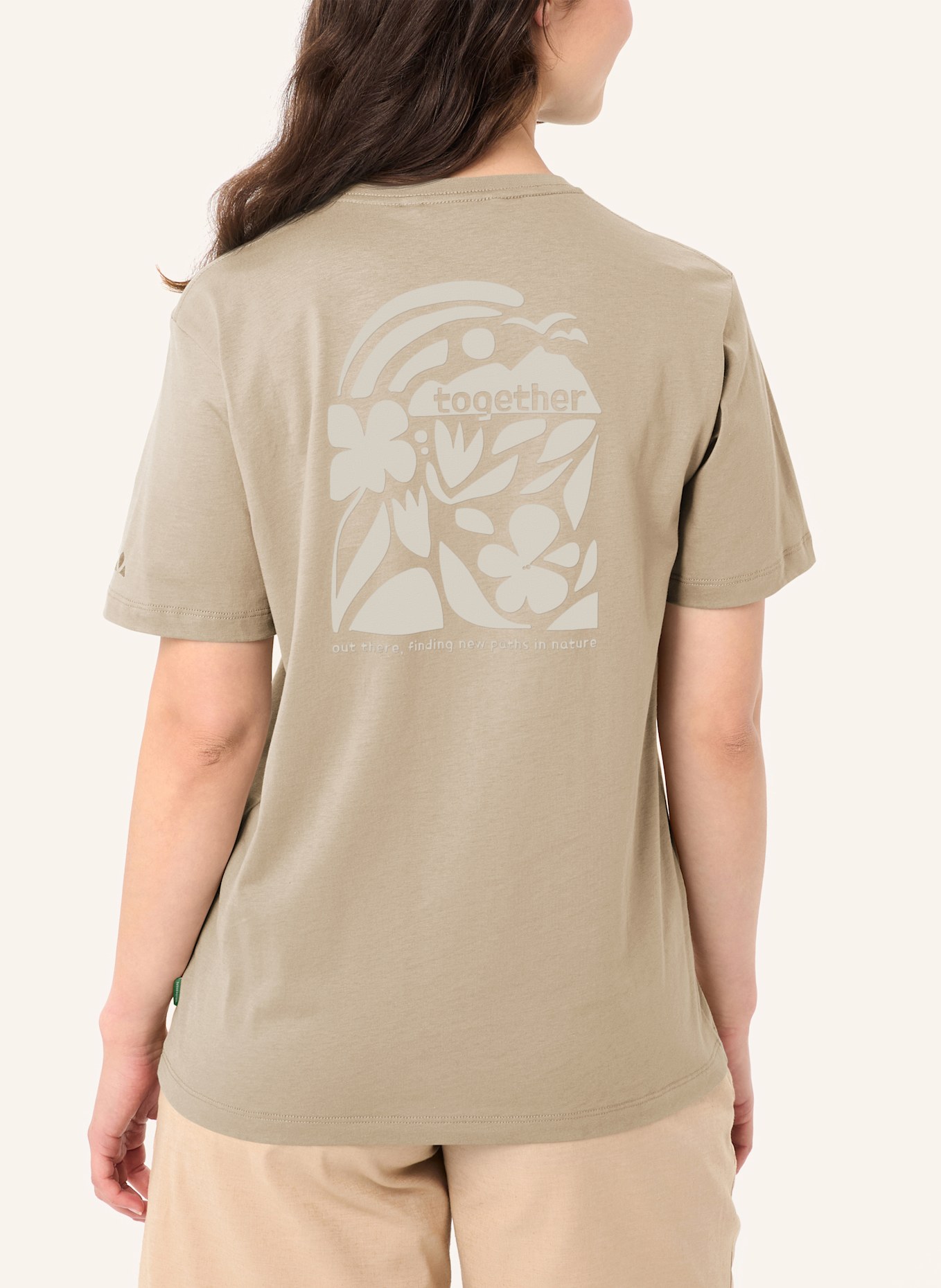 VAUDE Funktionsshirt W SPIRIT T-SHIRT II: BEIGE