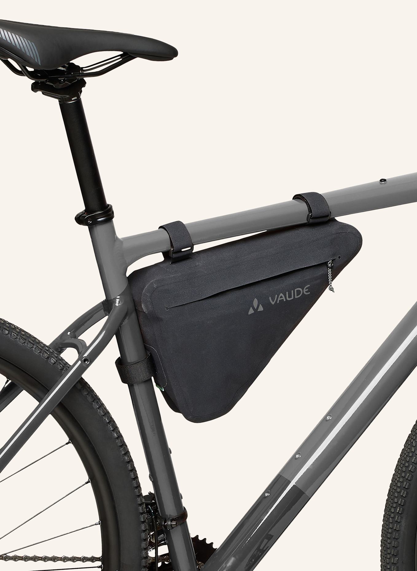 VAUDE Rahmentasche TRAILFRAME M: SCHWARZ