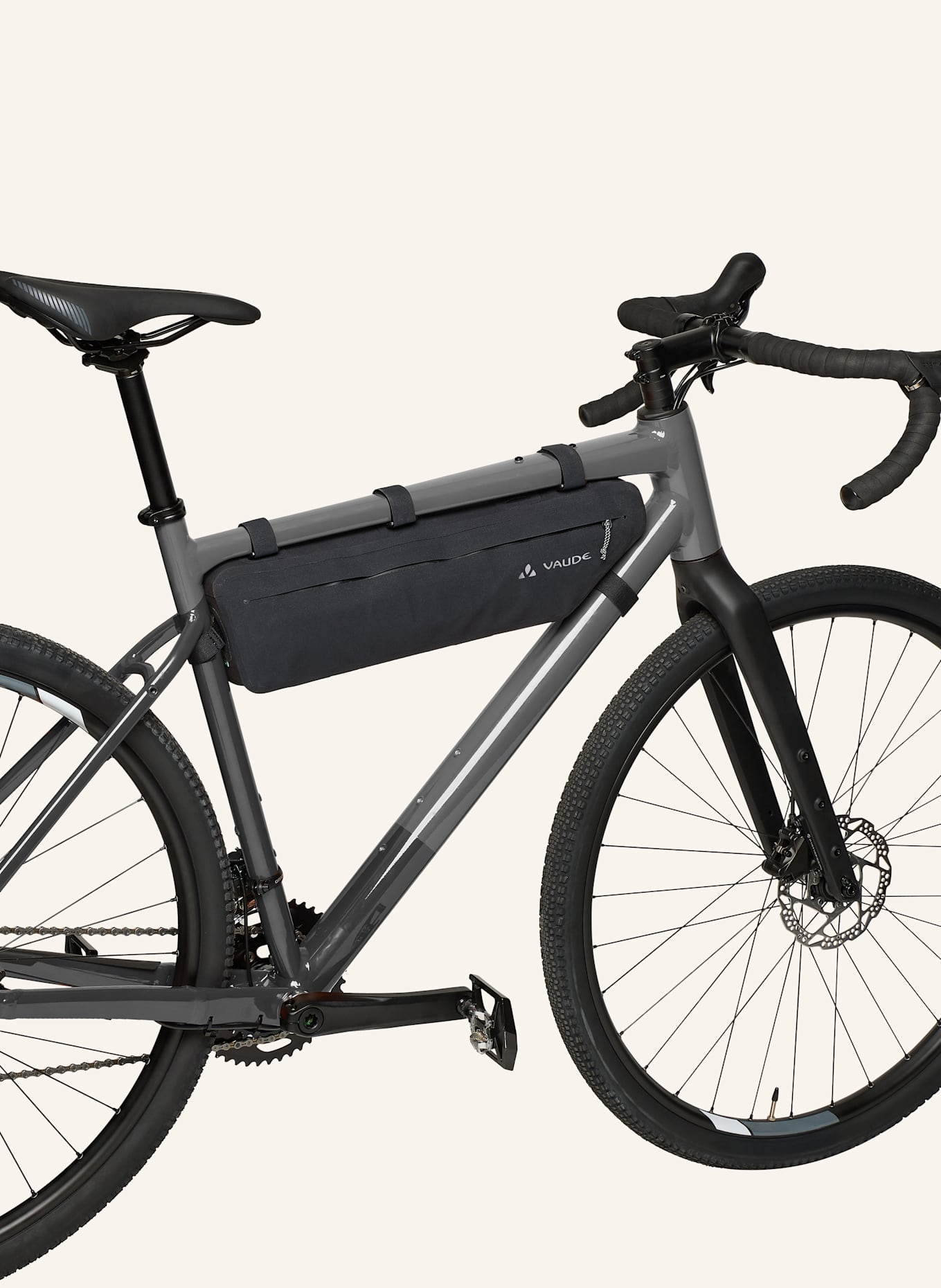 VAUDE Rahmentasche TRAILFRAME L: SCHWARZ