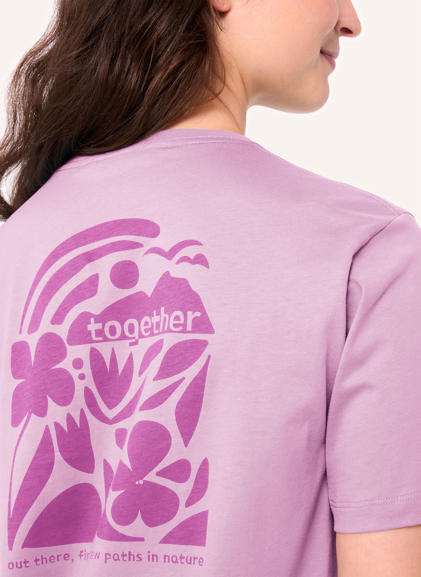 VAUDE Funktionsshirt W SPIRIT T-SHIRT II: HELLLILA/ HELLROSA