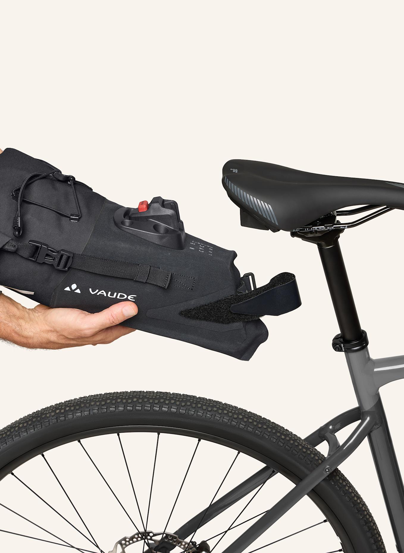 VAUDE Satteltasche TRAILSADDLE M: SCHWARZ