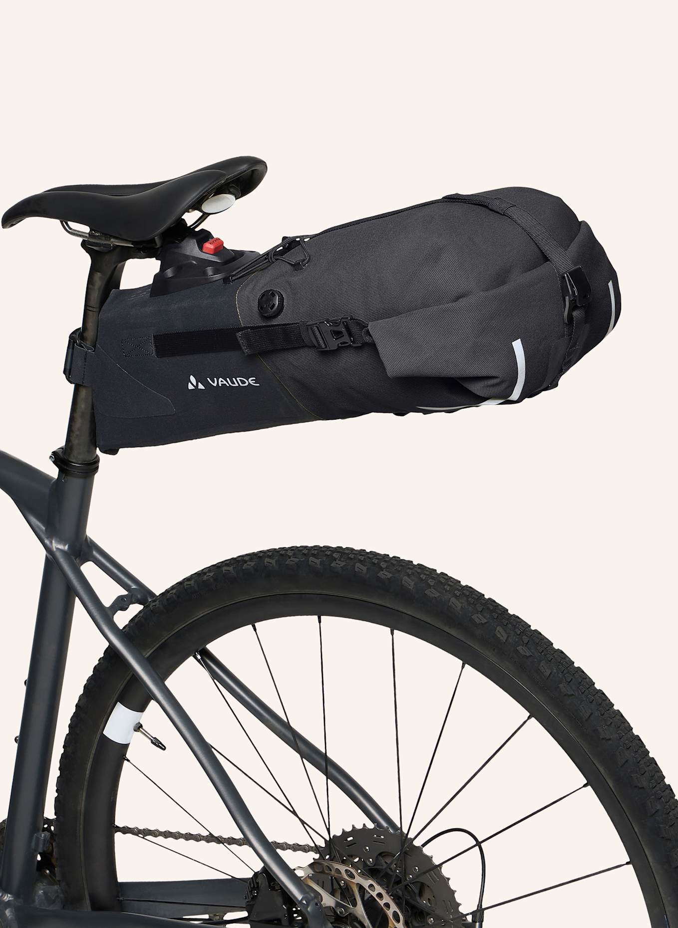 VAUDE Satteltasche TRAILSADDLE L: SCHWARZ