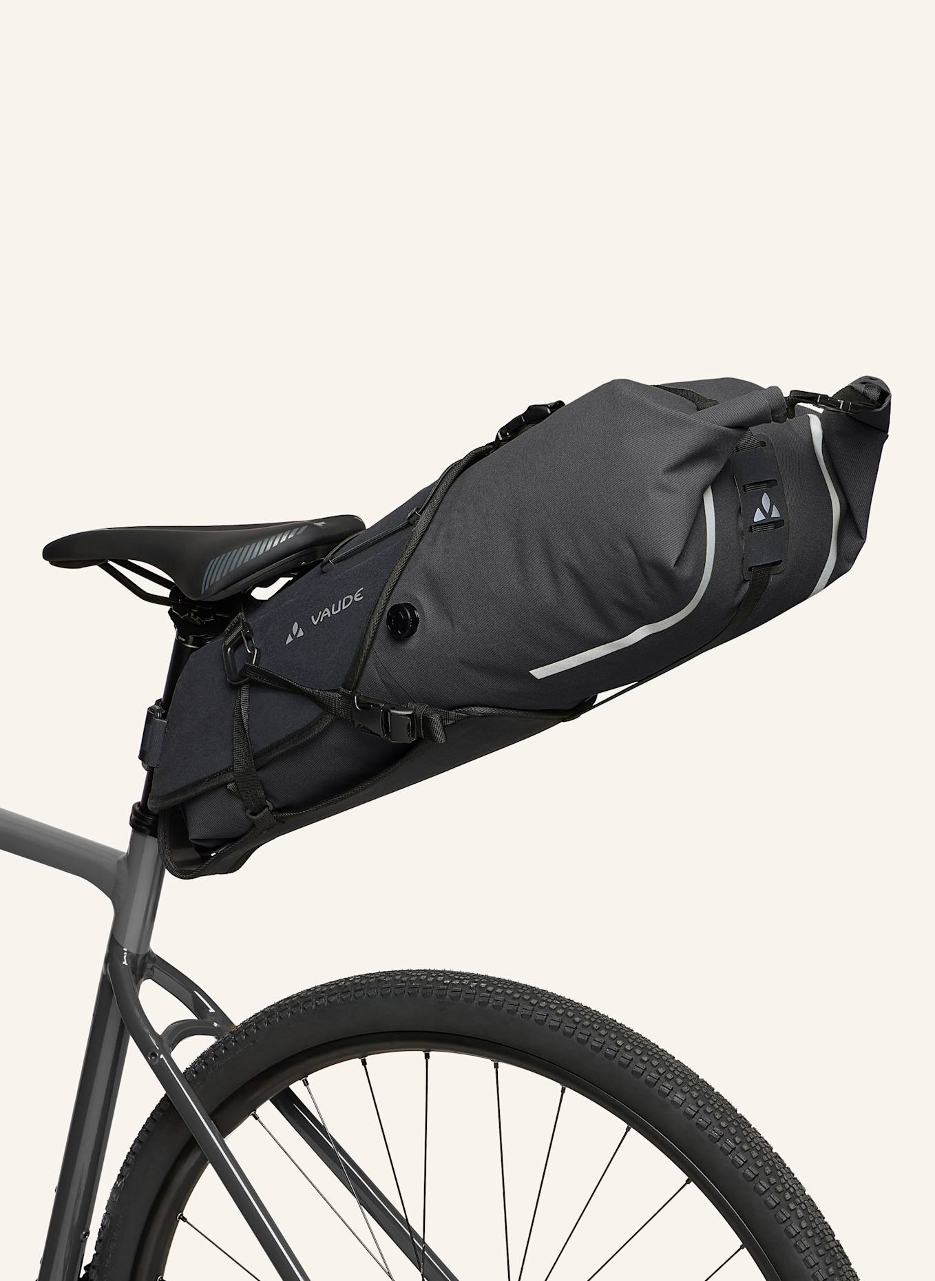 VAUDE Satteltasche TRAILSADDLE CAGE: SCHWARZ