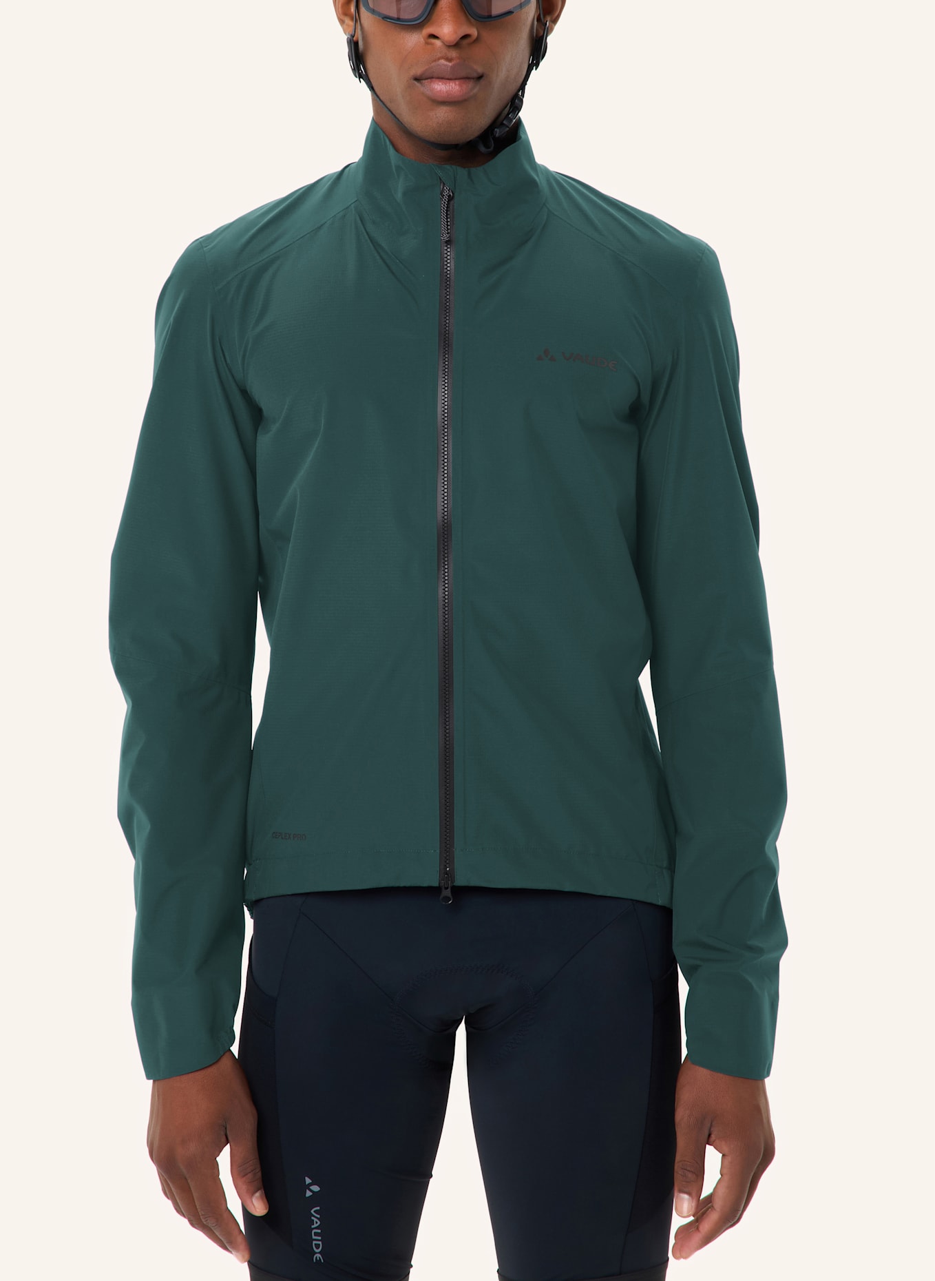 VAUDE Hardshell-Jacke M KURO PRO RAIN JACKET: GRÜN