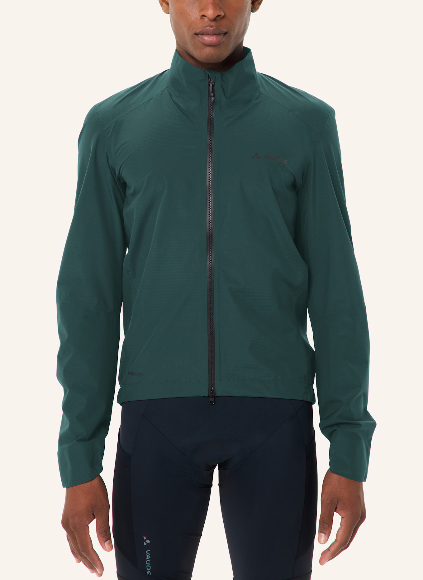 VAUDE Hardshell-Jacke M KURO PRO RAIN JACKET: GRÜN