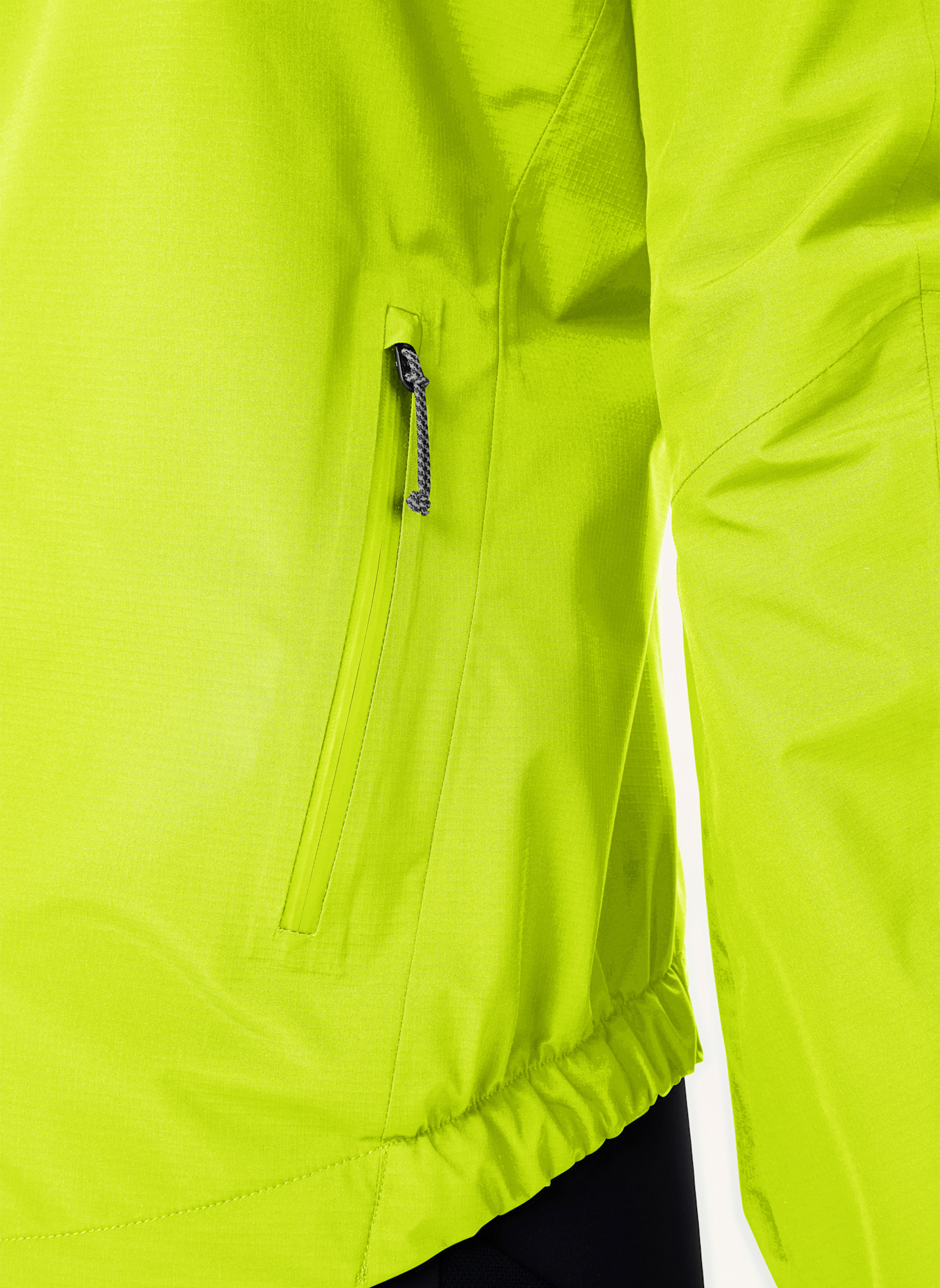 VAUDE Hardshell-Jacke M KURO PRO RAIN JACKET: NEONGELB