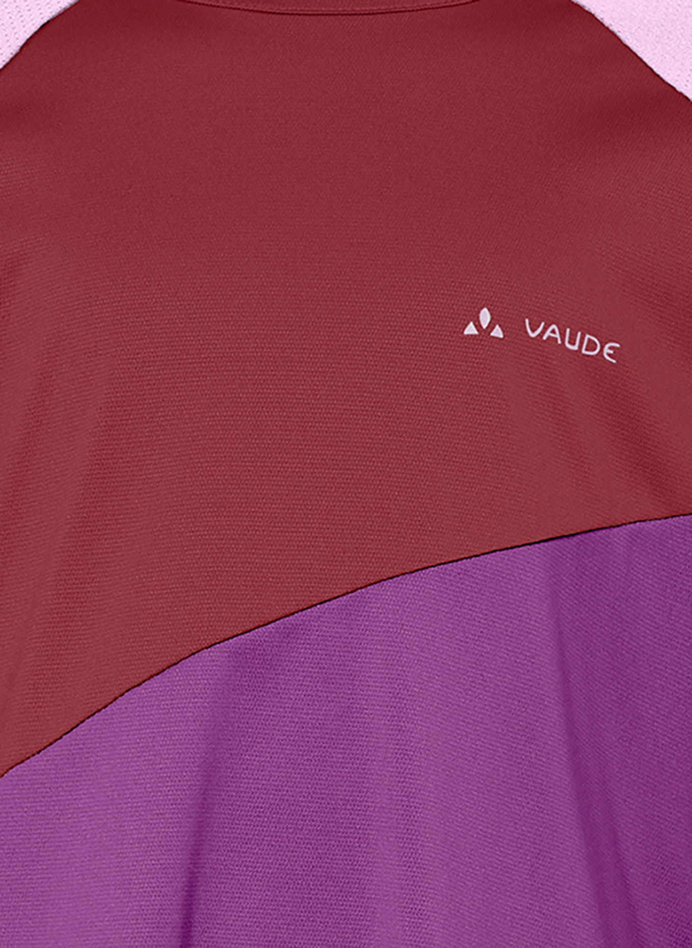 VAUDE Radshirt KIDS MOAB LS T-SHIRT: ROT