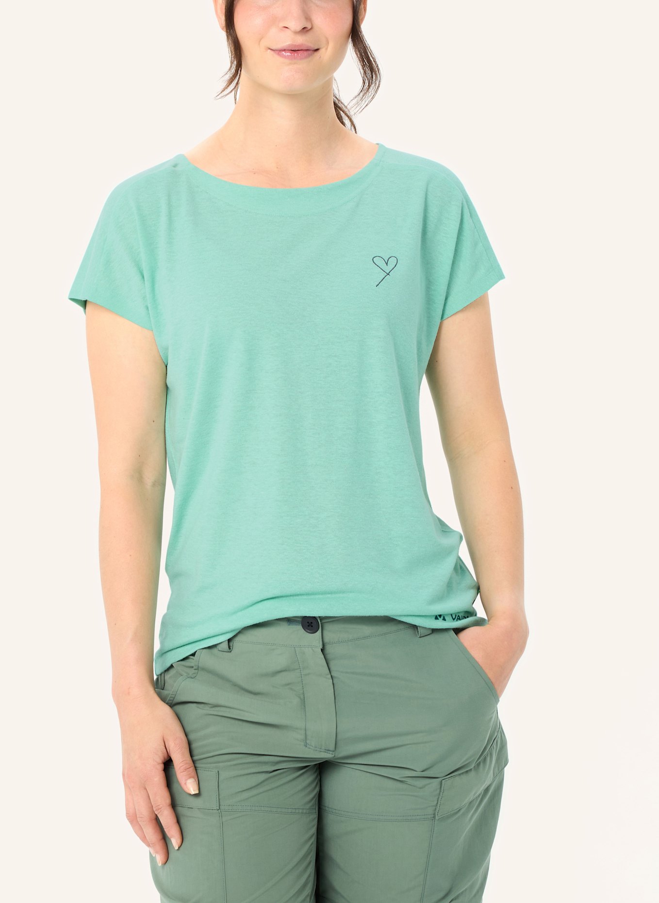 VAUDE T-Shirt NEYLAND: TÜRKIS