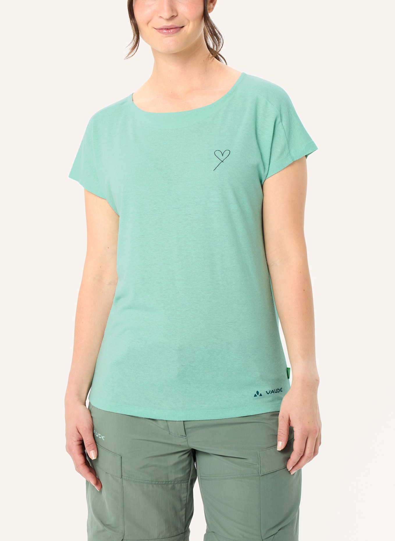 VAUDE T-Shirt NEYLAND: TÜRKIS