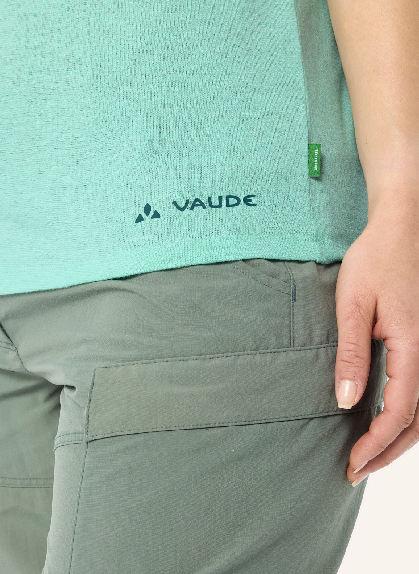 VAUDE T-Shirt NEYLAND: TÜRKIS