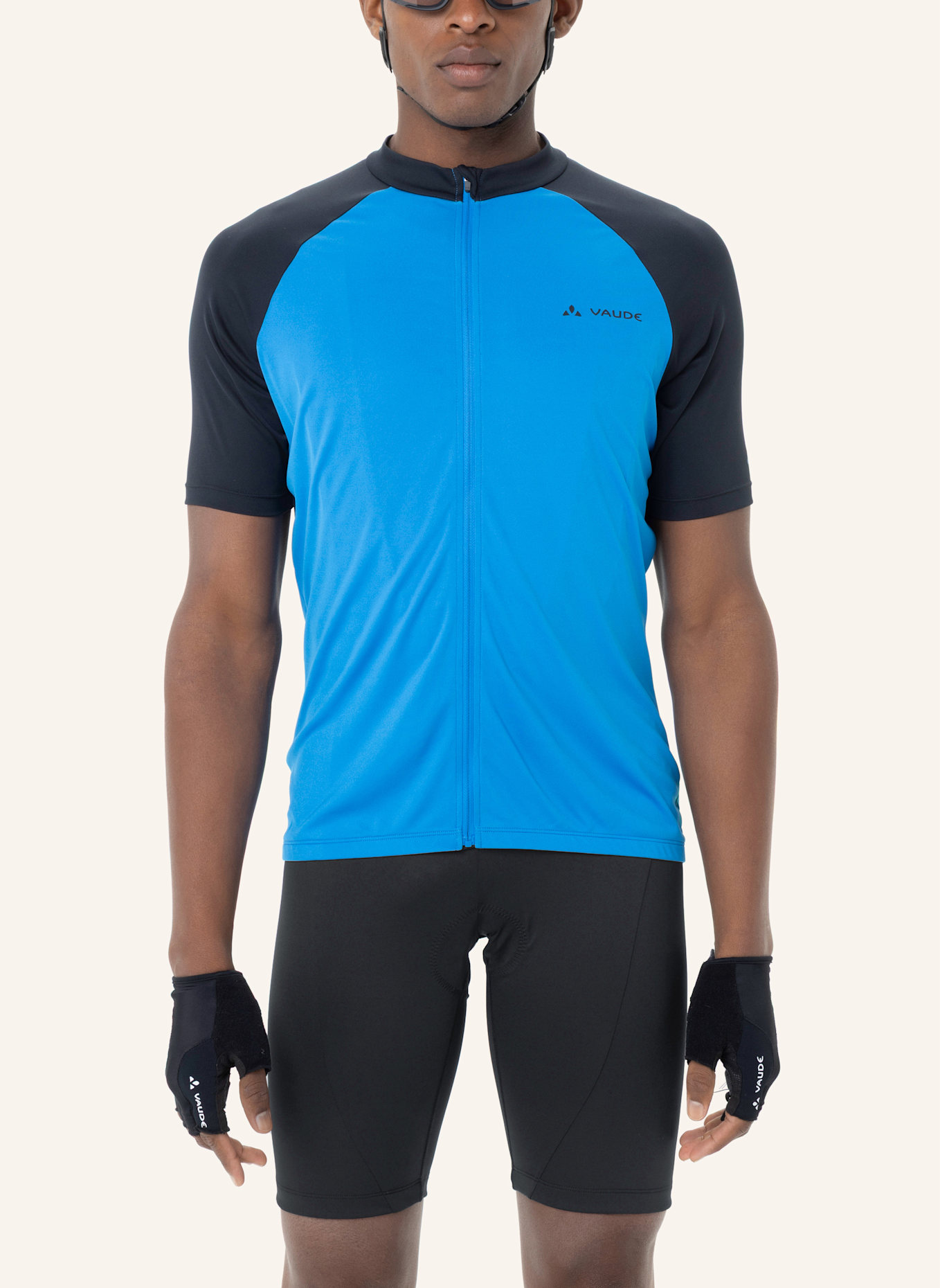 VAUDE Radhose mit Trägern und gepolstertem Einsatz M MATERA BIB TIGHTS: SCHWARZ
