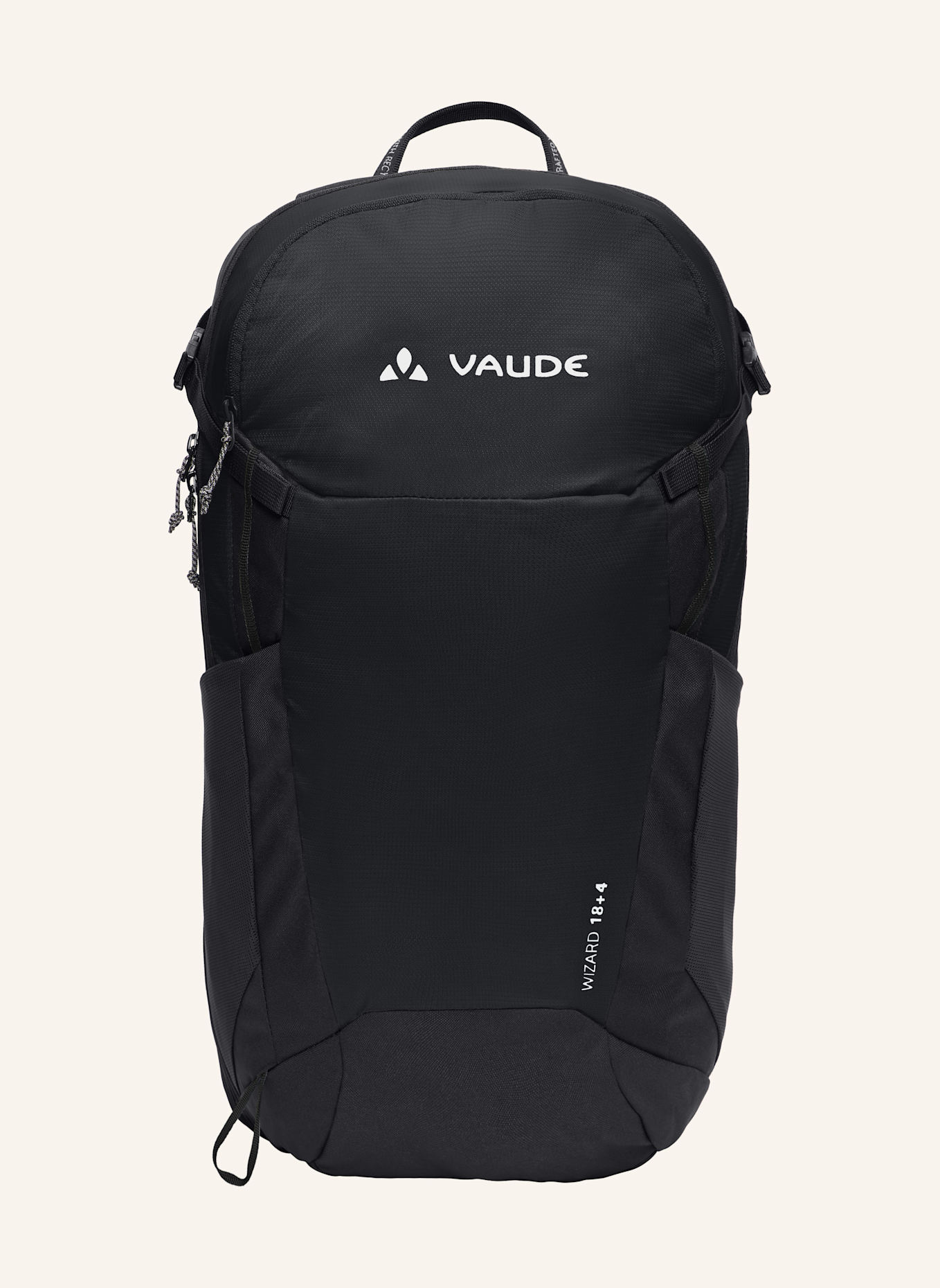 VAUDE Rucksack WIZARD 18+4: SCHWARZ