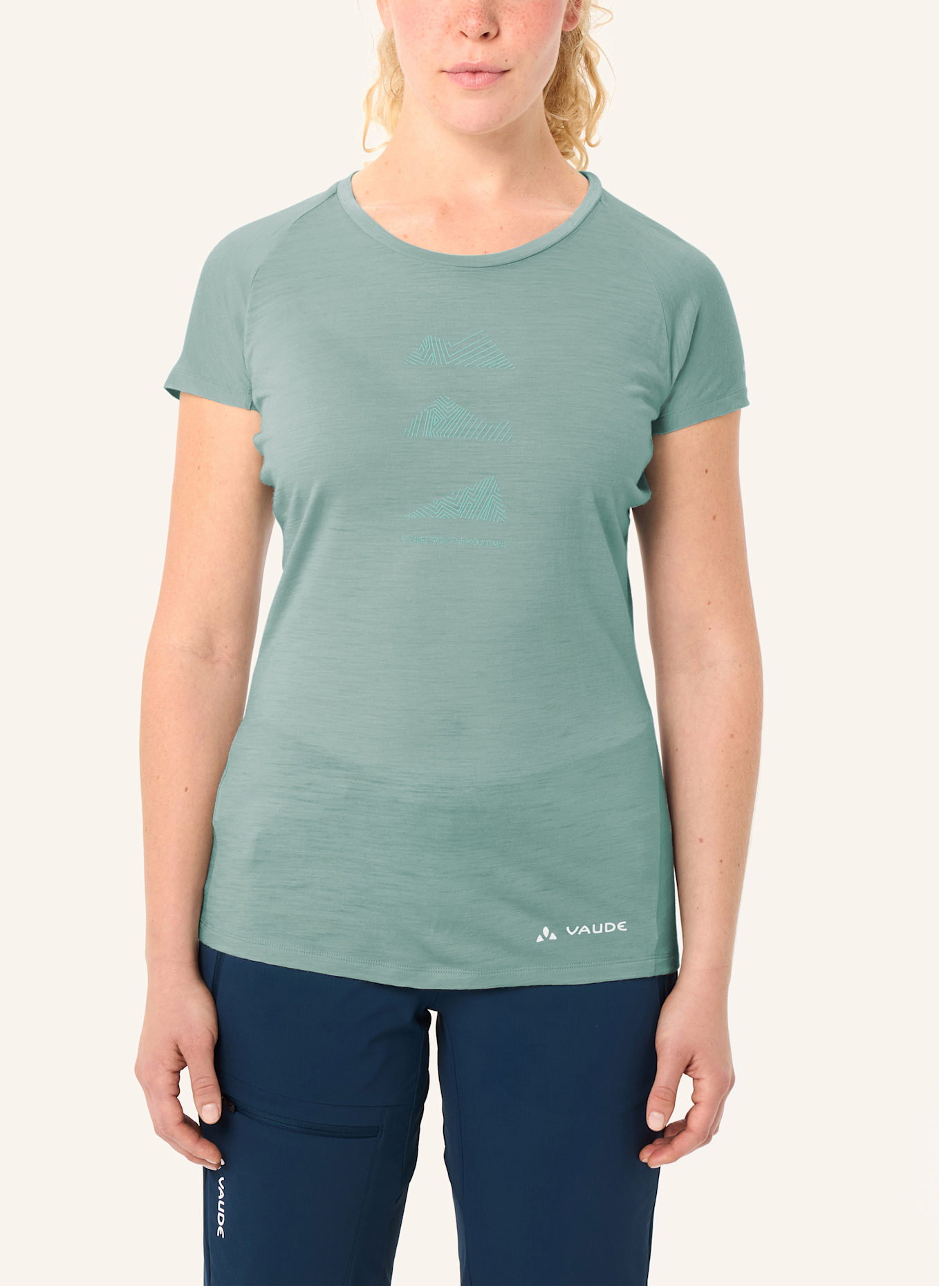 VAUDE Funktionsshirt W TEKOA WOOL T-SHIRT: MINT