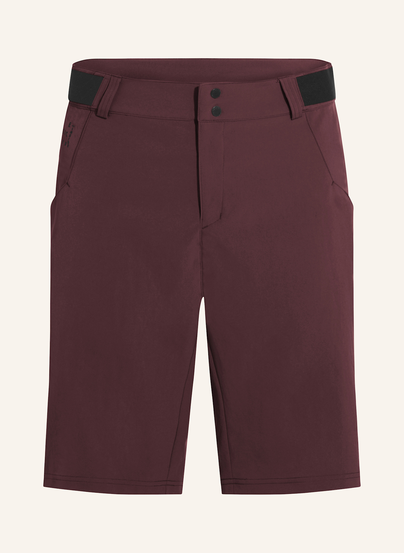 VAUDE Radhose mit gepolstertem Einsatz W LOAMER SHORTS: BEIGE