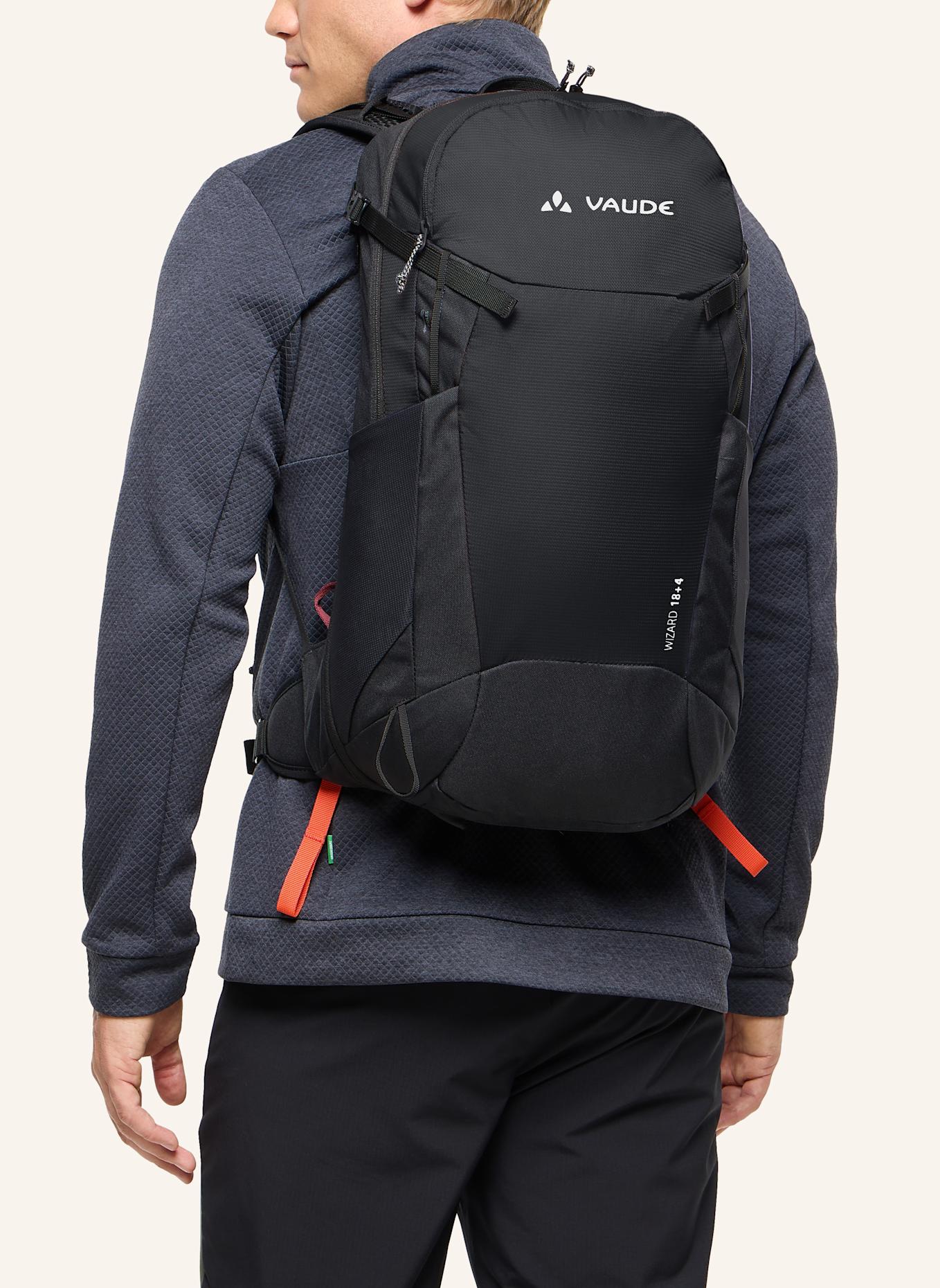 VAUDE Rucksack WIZARD 18+4: SCHWARZ
