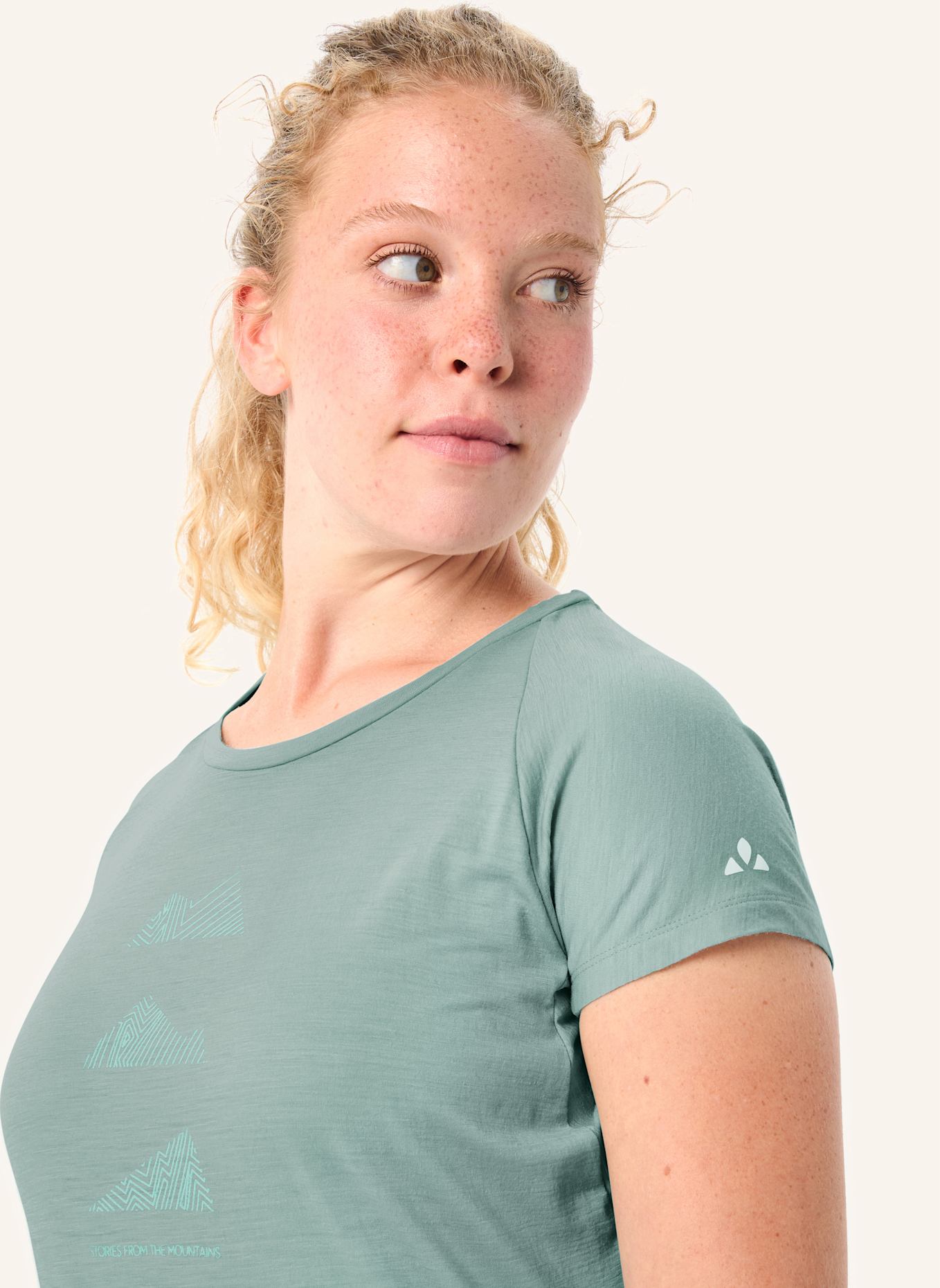 VAUDE Funktionsshirt W TEKOA WOOL T-SHIRT: MINT