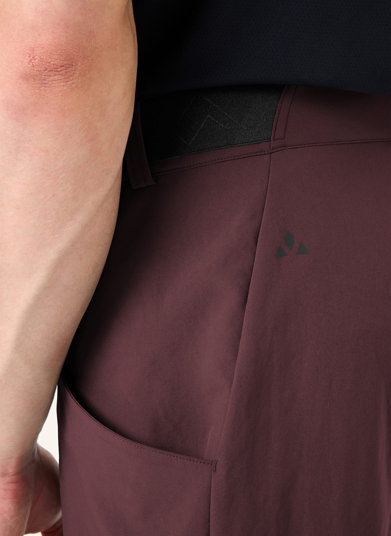VAUDE Radhose mit gepolstertem Einsatz W LOAMER SHORTS: BEIGE