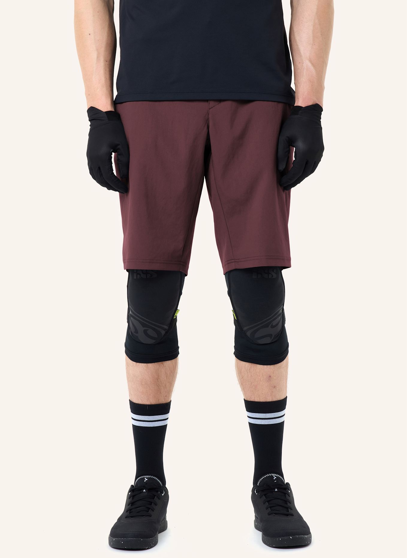 VAUDE Radhose mit gepolstertem Einsatz W LOAMER SHORTS: BEIGE
